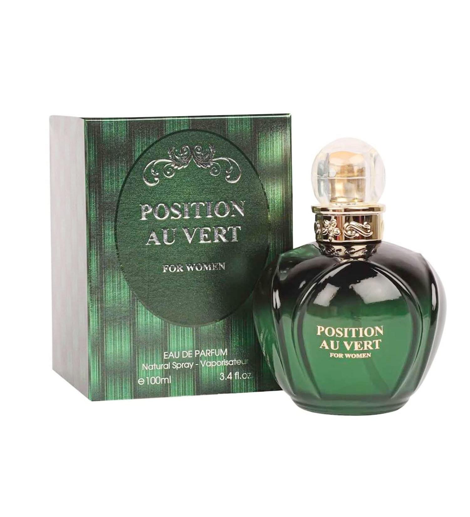 J & H VARIETY PERFUME POSITION AU VERT Eau de Parfum Natural Spray for Women Elegant Scent Daytime & Casual Use for all Skin Types 3.4 Fluid Ounce - Buy Online on GoSupps.com