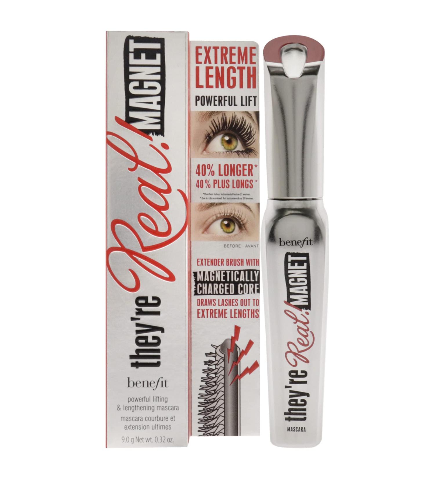 Benefit They're Real Magnet Extreme Lengthening Mascara - Black 0.32 oz - For Women - Buy Online on GoSupps.com
