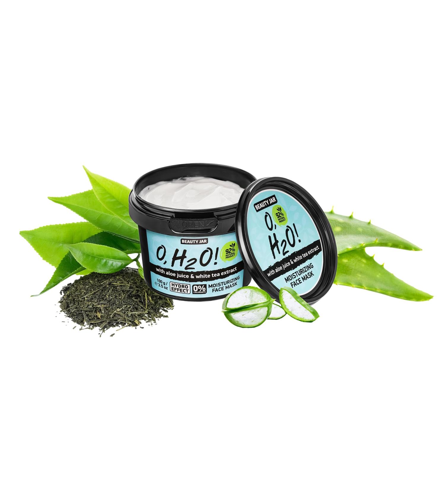 O H2O! Ultra-Hydrating Face Mask 23 Oz - Deep Moisturization with Aloe & White Tea Extract - International Shipping Available - Buy Online on GoSupps.com