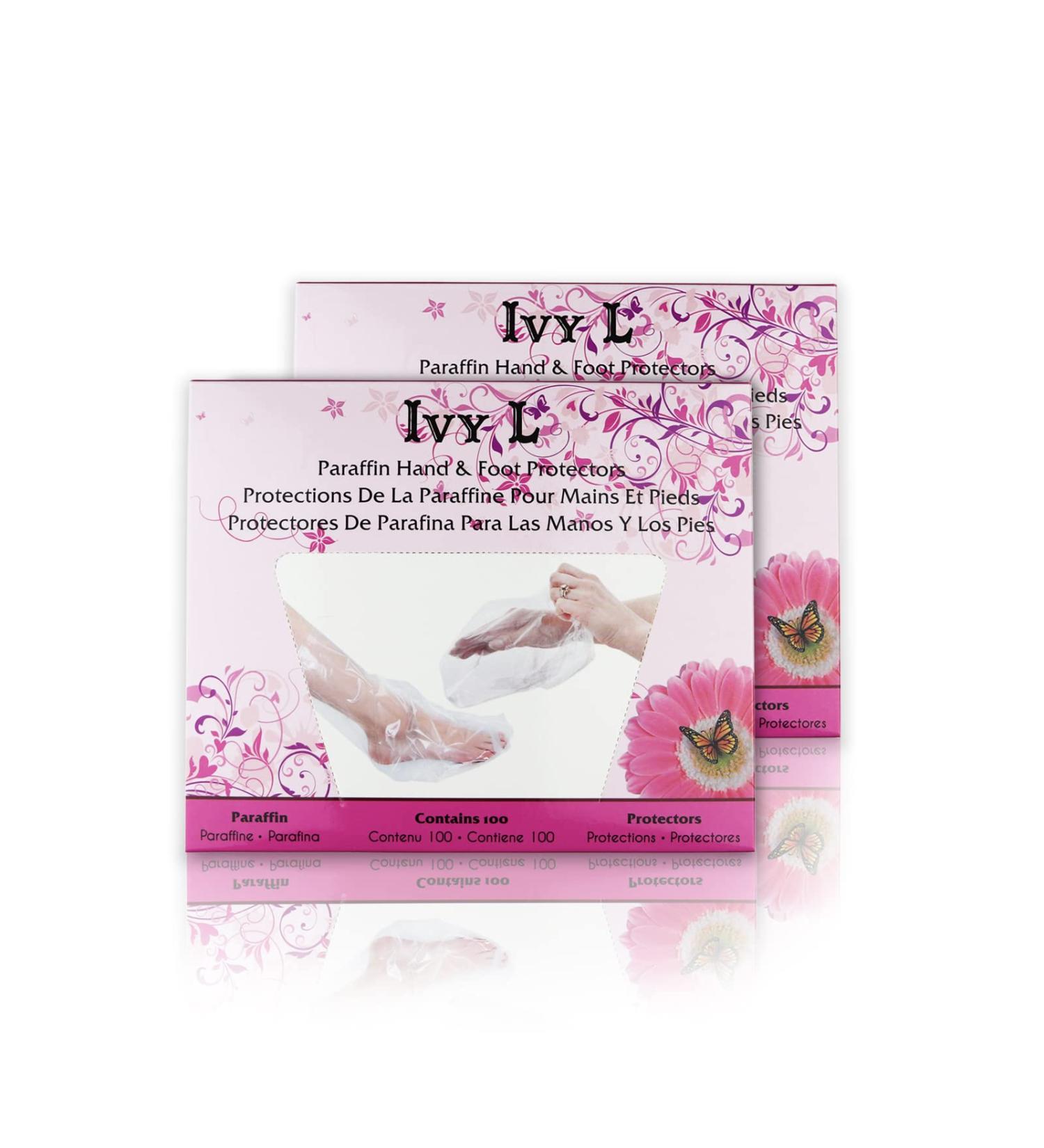 Ivy L Paraffin Hand & Foot Glove Bag Protectors - 200 Count (2 packs) - Buy Online on GoSupps.com
