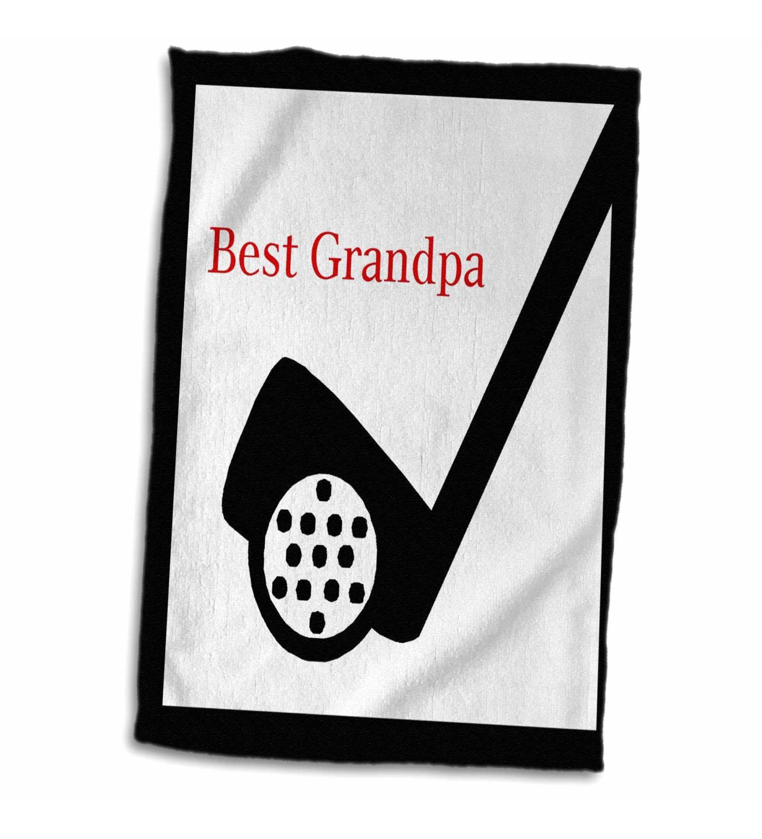 3D Rose Grandpa and Golf Towel - 15 x 22 | TWL_19982_1 - Buy Online on GoSupps.com