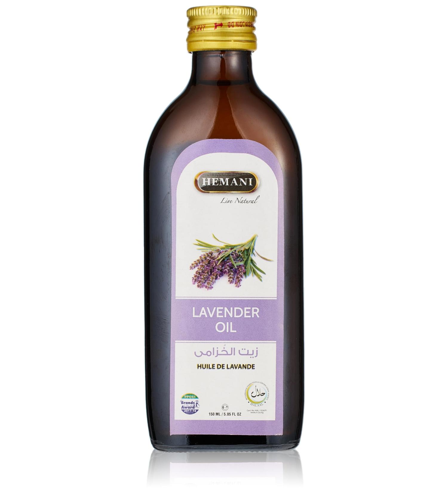 Buy HEMANI Lavender Oil 150mL - Premium Quality Essential Oil for Relaxation & Aromatherapy - Ships Internationally - Buy Online on GoSupps.com