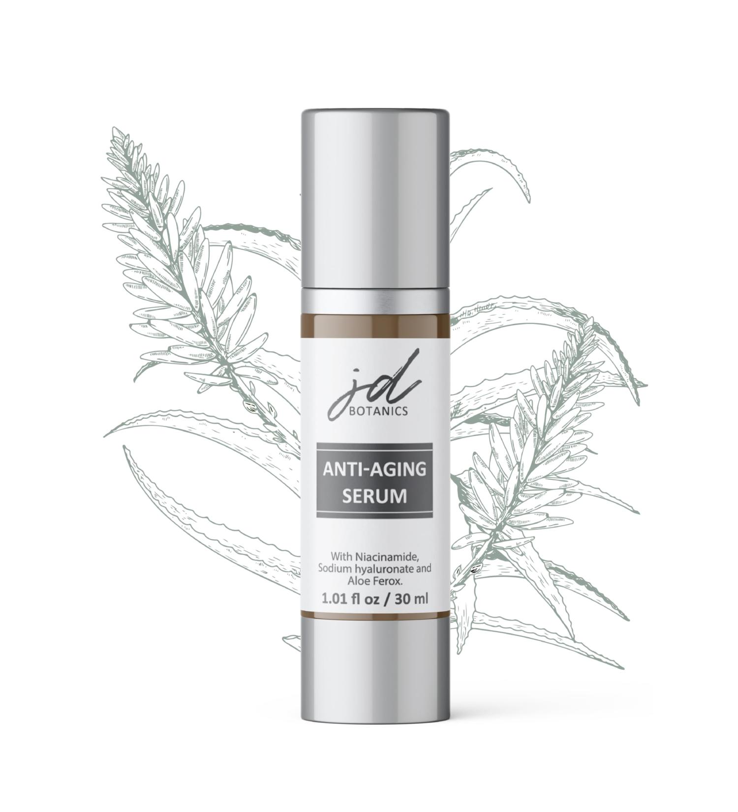 JDBotanics Anti-Aging Serum with Aloe Ferox and Niacinamide - Buy Online on GoSupps.com