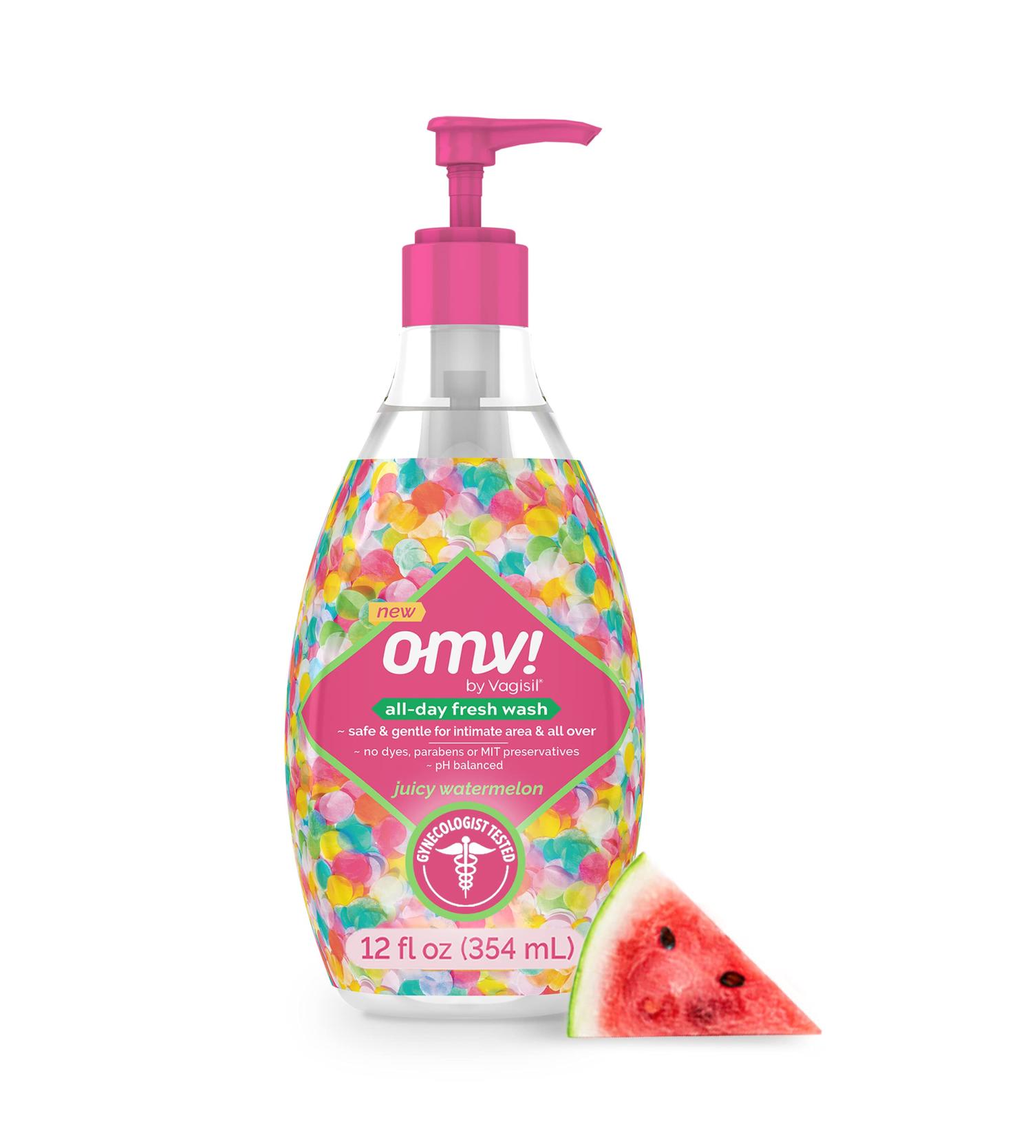 Vagisil OMV All-Day Fresh Intimate Feminine Wash - Berry Bliss Scent Watermelon | Gynecologist Tested | 12 Fl Oz - Buy Online on GoSupps.com