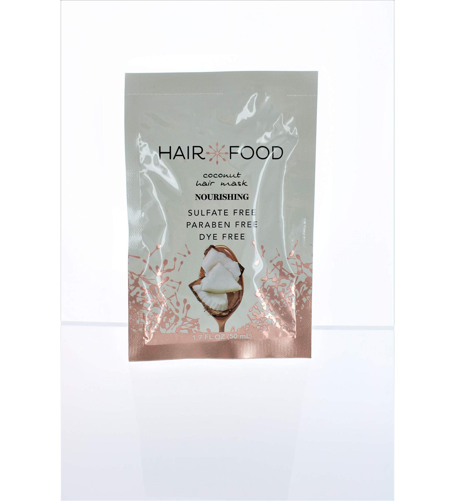 Hair Food Coconut Hair Mask 1.7oz (10 Pack) - Nourishing Treatment (50ml) - Buy Online on GoSupps.com