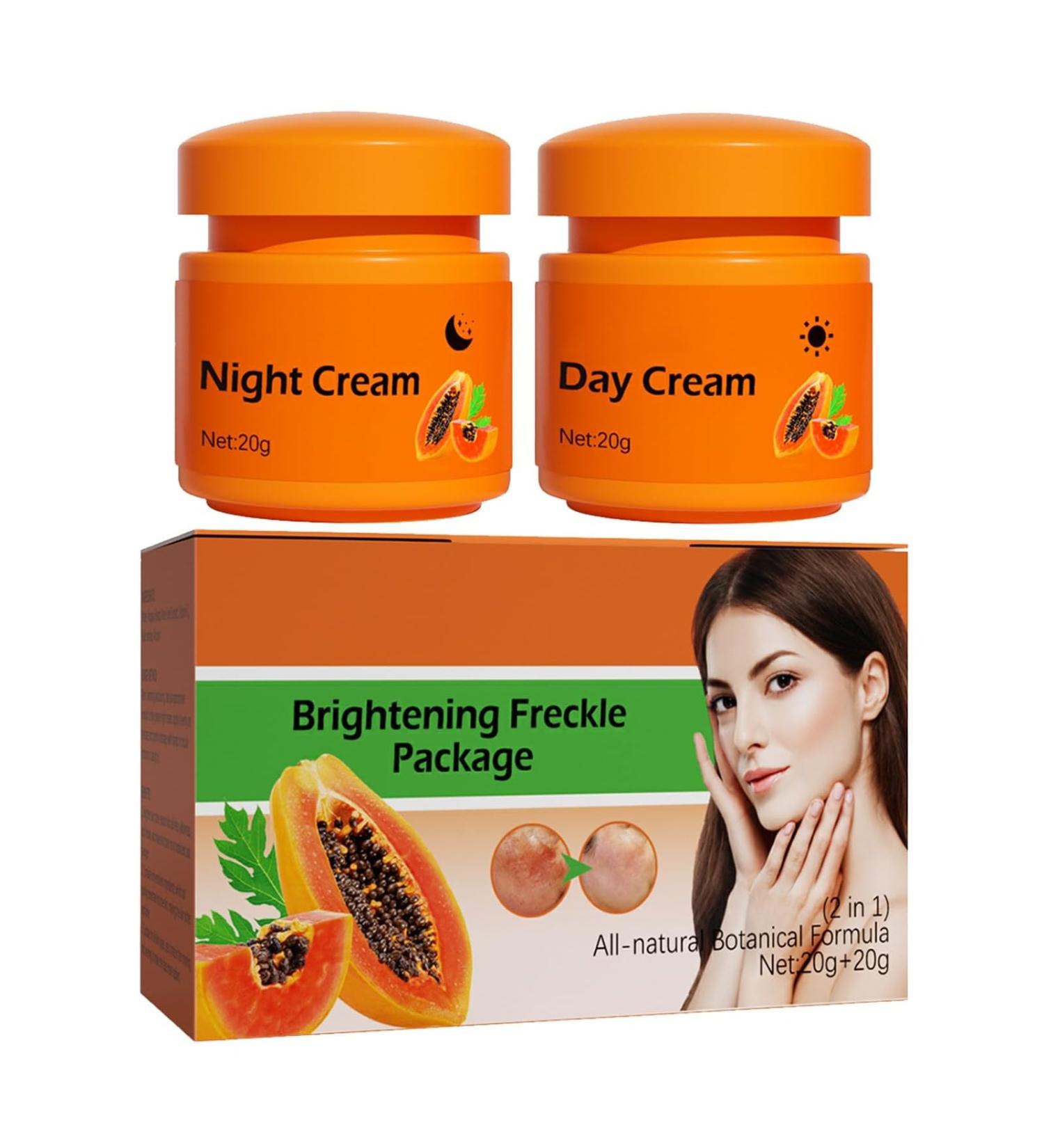 2 In 1 Day And Night Cream For Women Anti Aging Day & Night Face Cream With Vitamin C And Nicotinamide For Deep Moisturizing & Anti-Wrinkle Skin Care Papaya And Aloe Extract Skin Care - Buy Online on GoSupps.com
