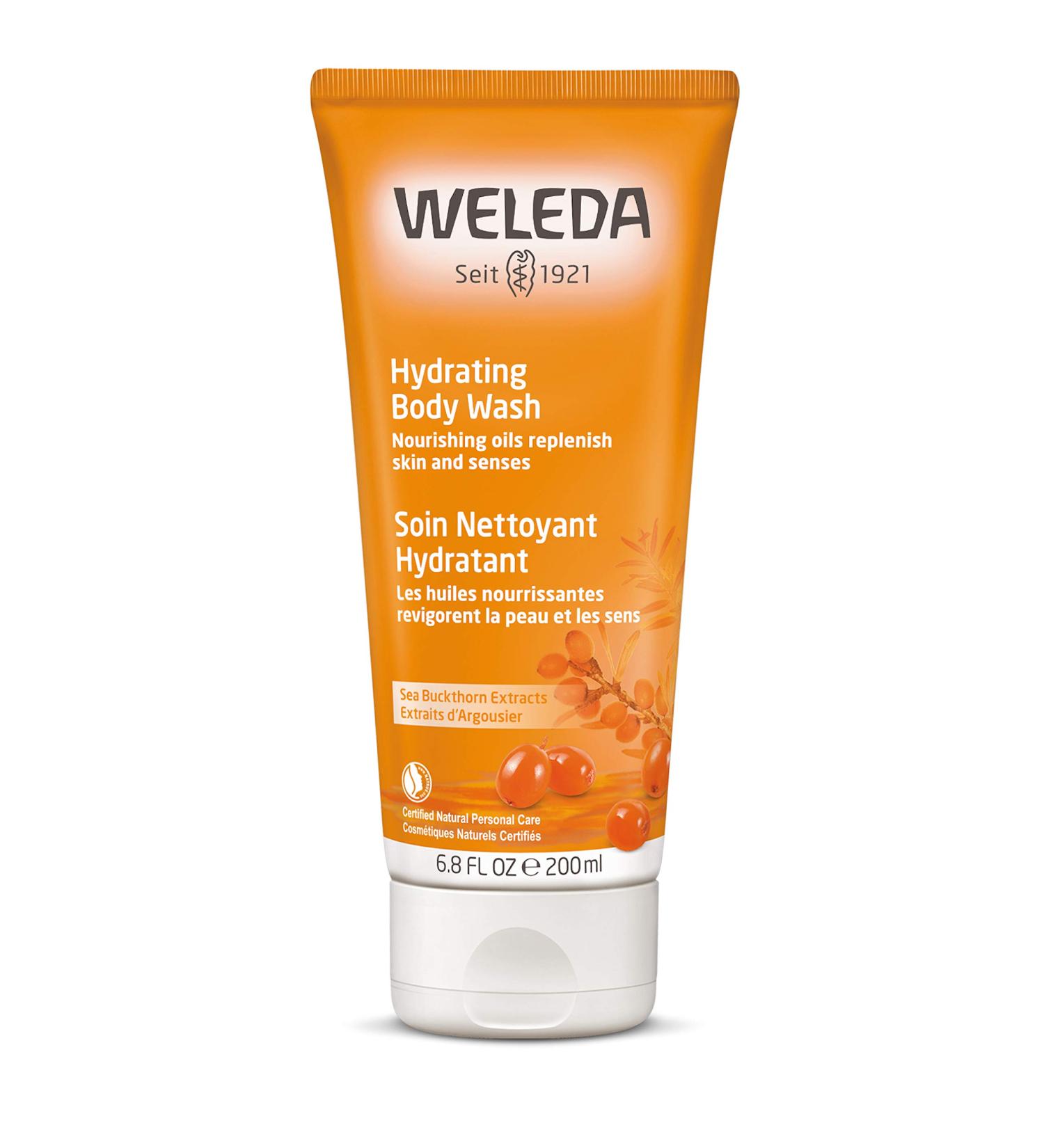 Weleda Sea Buckthorn Body Wash - Nourishing & Refreshing 6.8 Fl Oz | Natural Skincare for All Skin Types - Buy Internationally - Buy Online on GoSupps.com