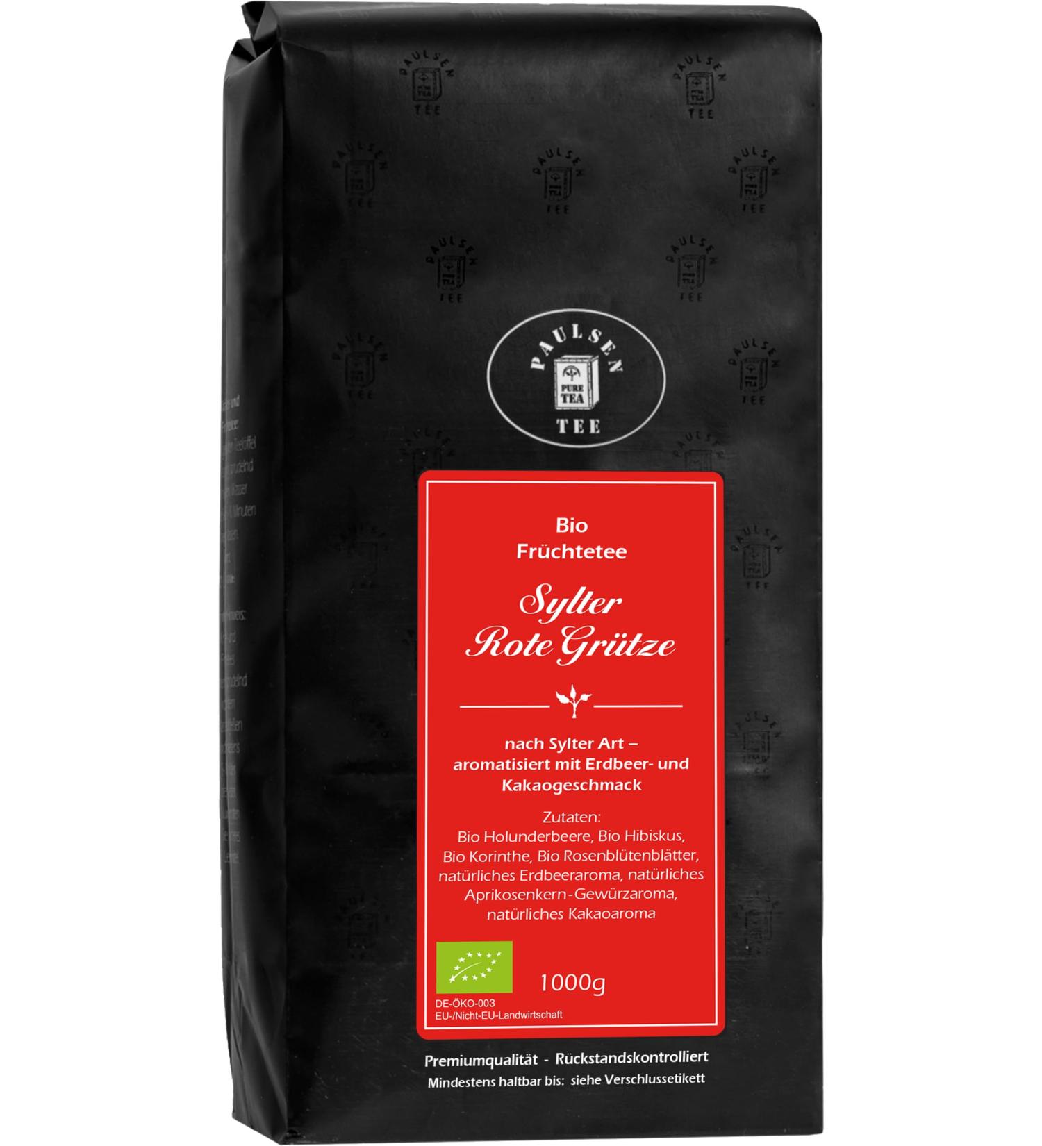 Organic Sylter Red Groats 1000g Paulsen Tea Fruit Tea Residue Controlled