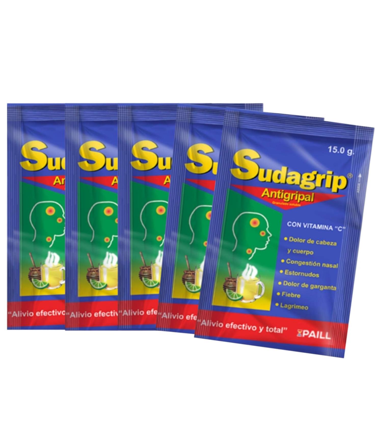 Sudagrip Antigripal con Vitamina C - R pido Alivio para Resfriados | Env o Internacional disponible - Buy Online on GoSupps.com