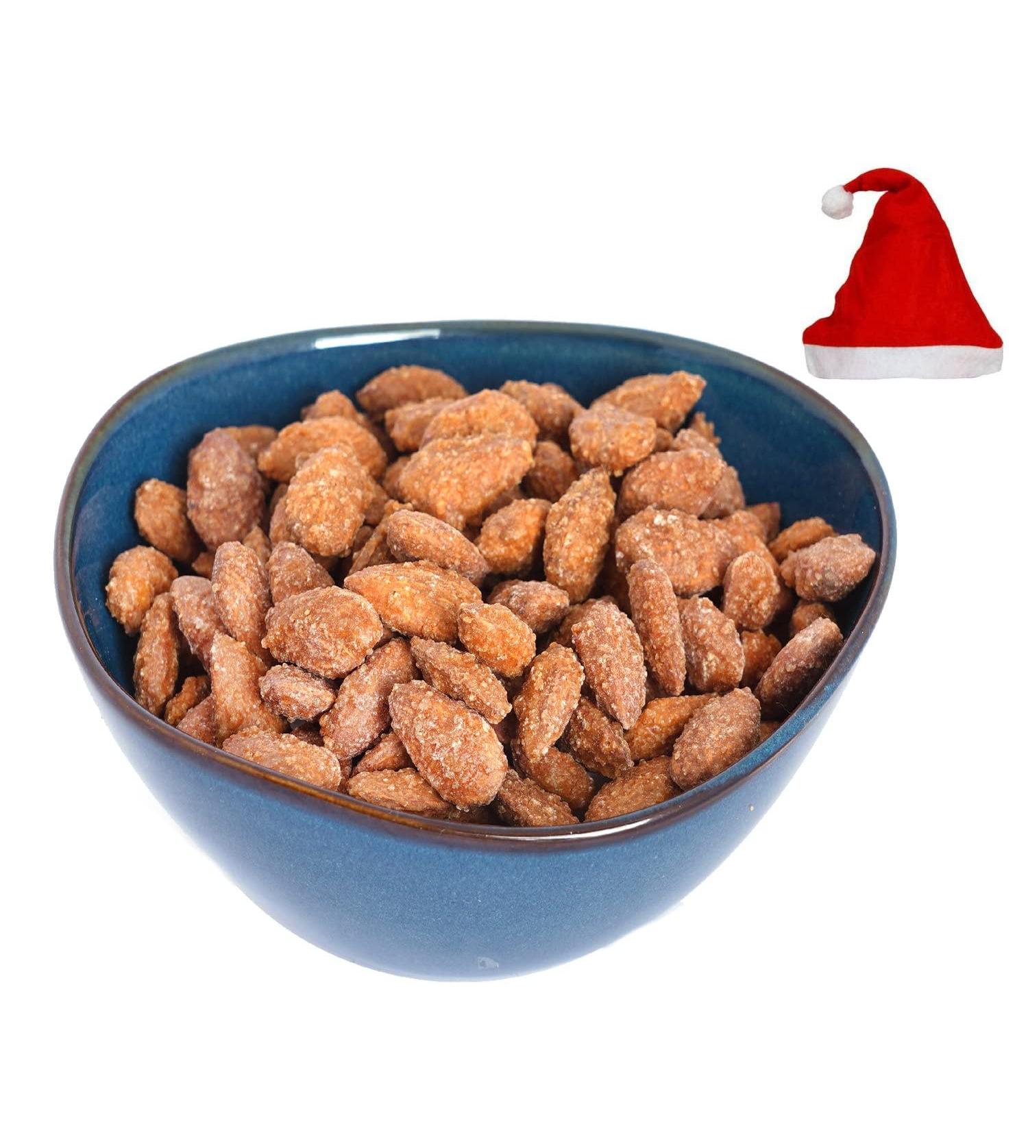 Ghasitaram Gifts Jaiccha Christmas Gifts Caramel Almonds 800 gms - Buy Online on GoSupps.com