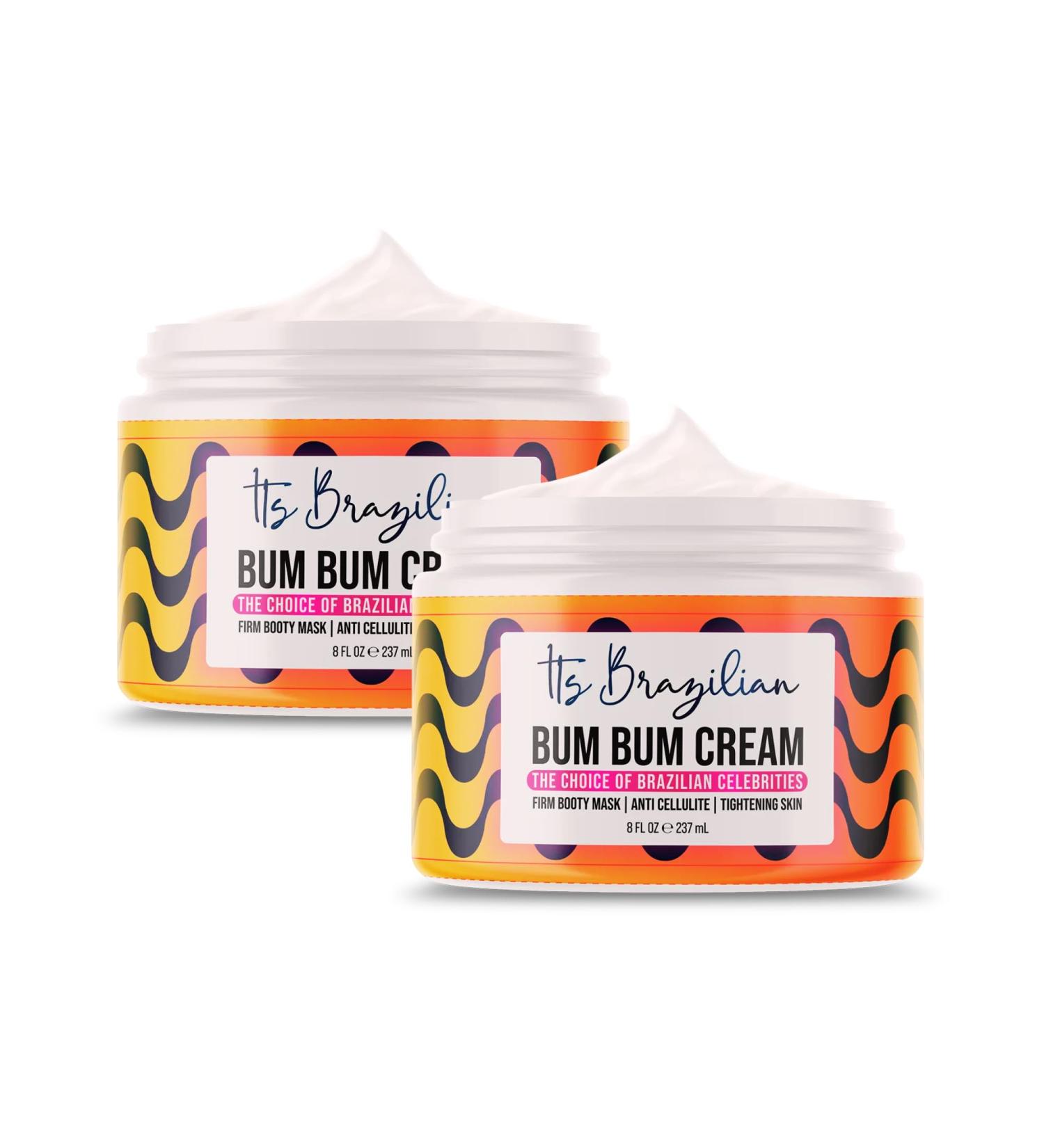 Bum bum Cream Firming & Lifting Body Cream for Cellulite and Stretch Marks With Natural Brazilian Extracts 8oz Smooth Hydrate & Tighten Skin All Skin Types - Buy Online on GoSupps.com