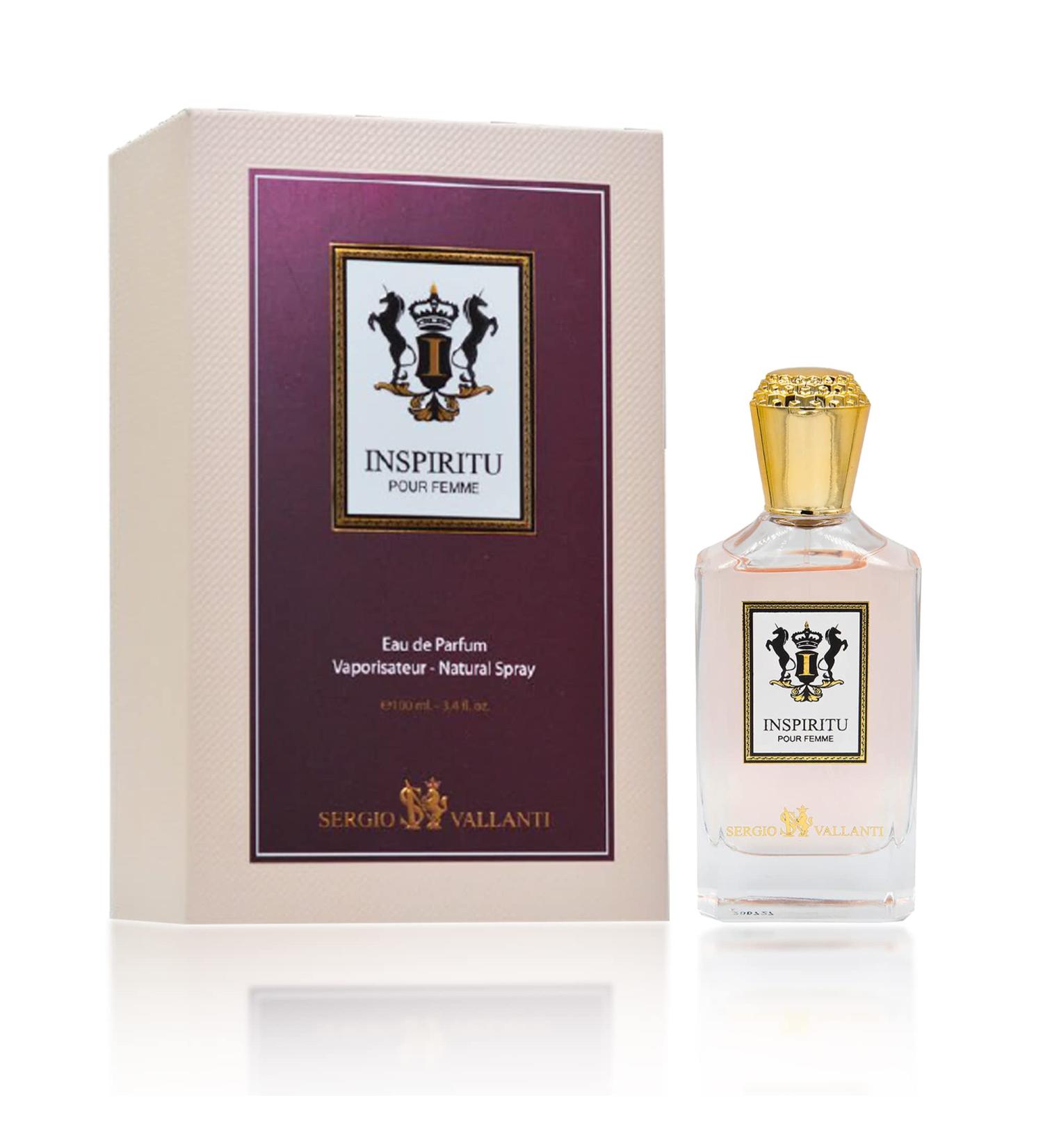 Dumont INSPIRITU POUR FEMME - 3.4oz - Women s Perfume with Sweet Sensual Romantic & Sensual Fragrance - Long Lasting Cologne Mist & Body Spray - Perfect Luxury Gift for Her - Buy Online on GoSupps.com