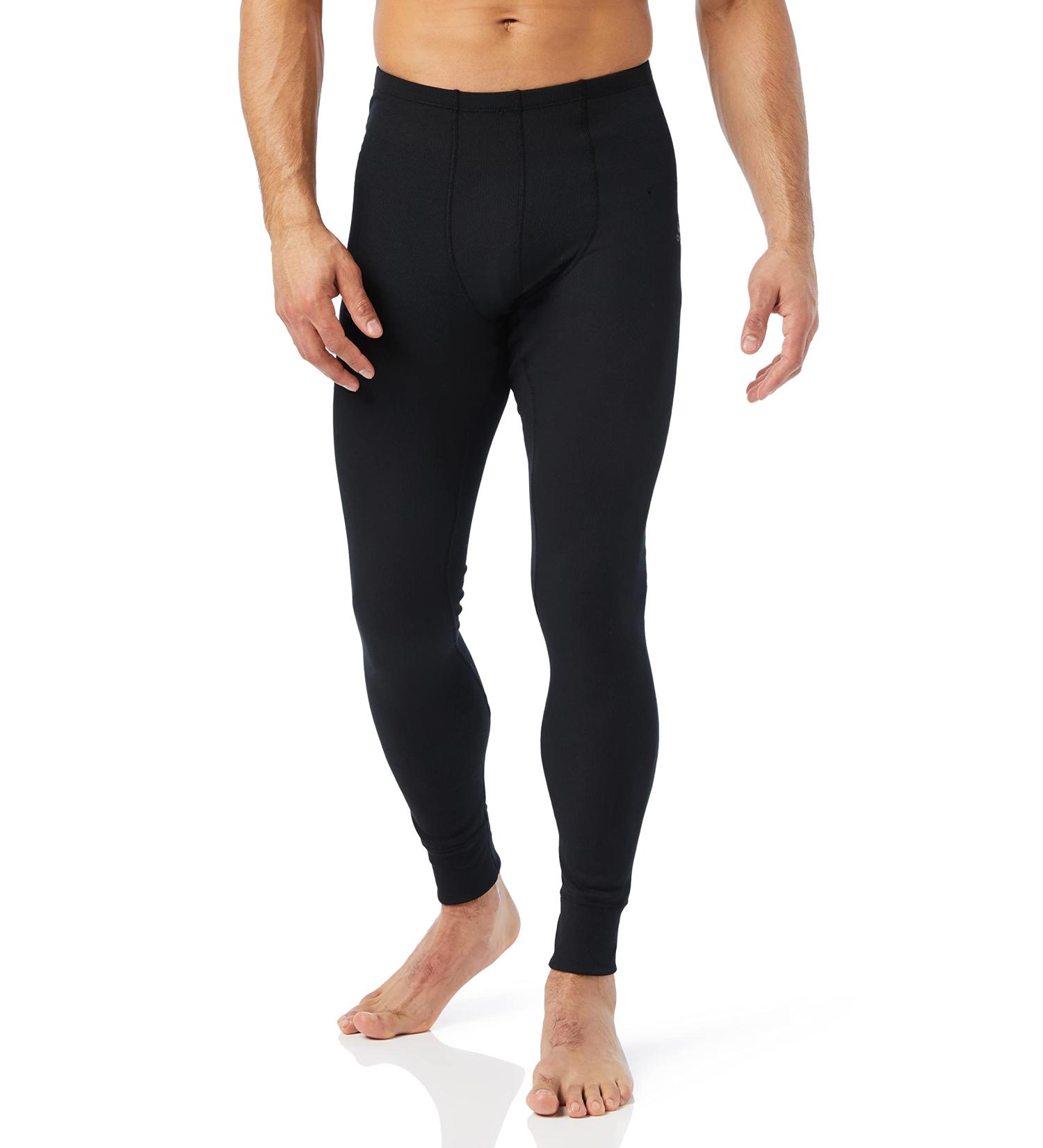 Odlo Men's Functional Underwear Long Pants ACTIVE WARM ECO S Black - Premium Eco-Friendly Thermal Base Layer for Cold Weather - Buy Online on GoSupps.com
