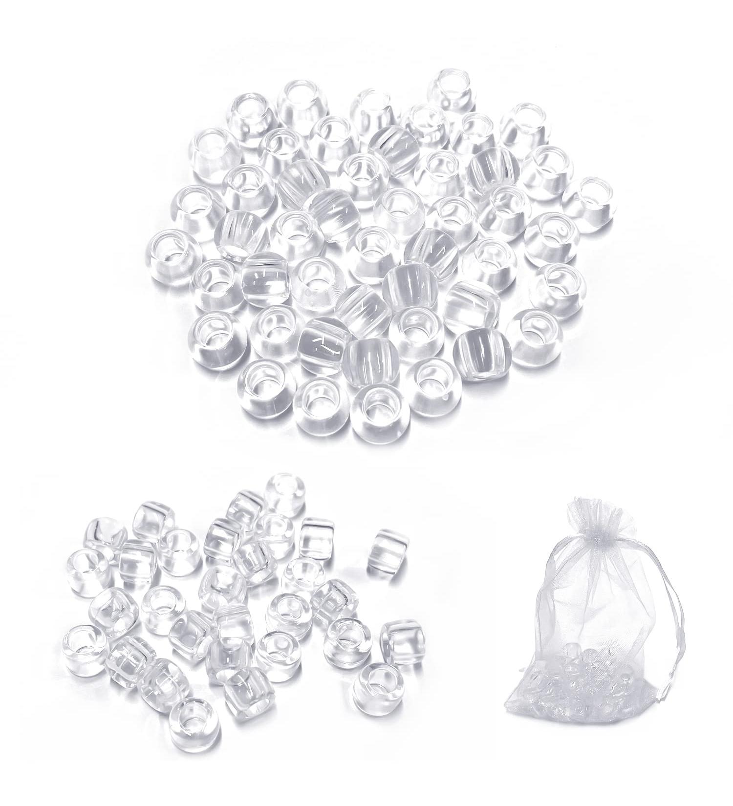 80 Pieces Braided Dreadlocks Hair Accessories - DIY Hairstyle Kit with Transparent Storage Bag - Buy Online on GoSupps.com