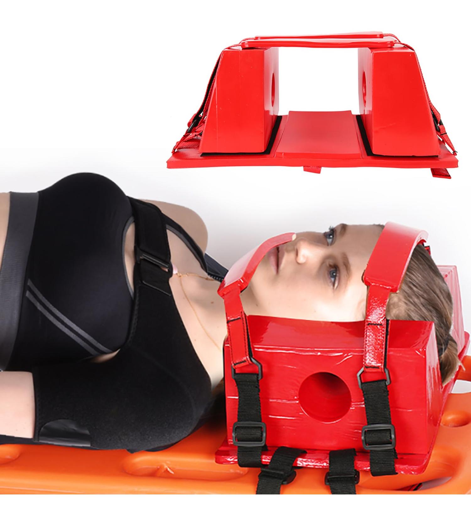 Head Immobilizer Fixed Head Device for Cervical Spine Wounded Waterproof Easy to Clean Provides Comfortable Fit and Maximum Support for Patients - Buy Online on GoSupps.com