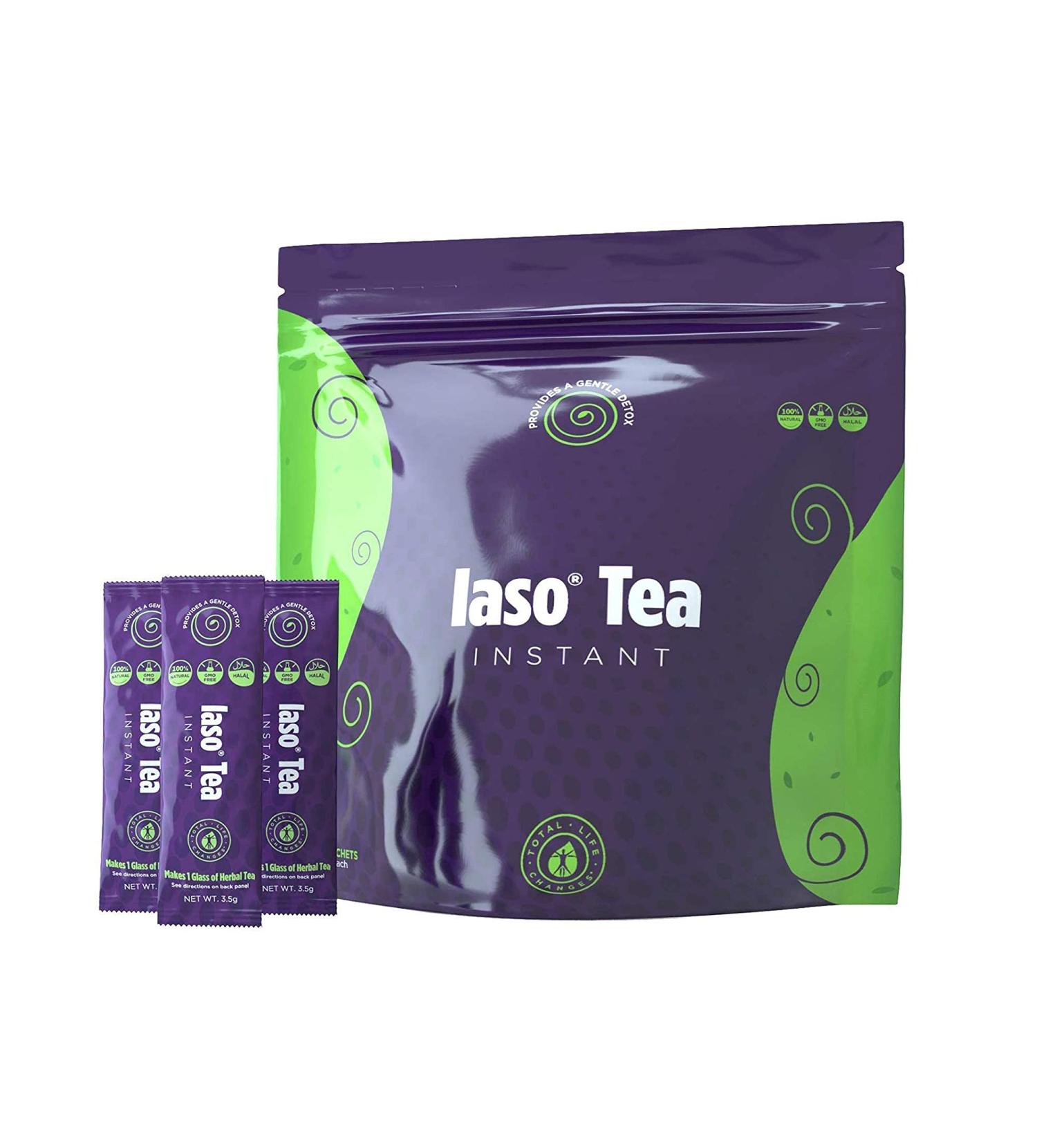 TLC IASO Natural Detox Herbal Tea - 25 Count - Expiration Date on Top - 1 Pack - Buy Online on GoSupps.com