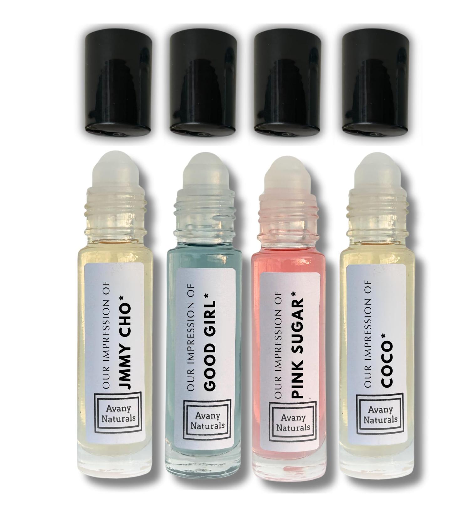Perfume Oils for Women Long Lasting - Mini Perfume Set Replicant Perfume Body Oils Must Haves for Women Smells Goods for Women 4 Pc (Sweet Set) - Buy Online on GoSupps.com