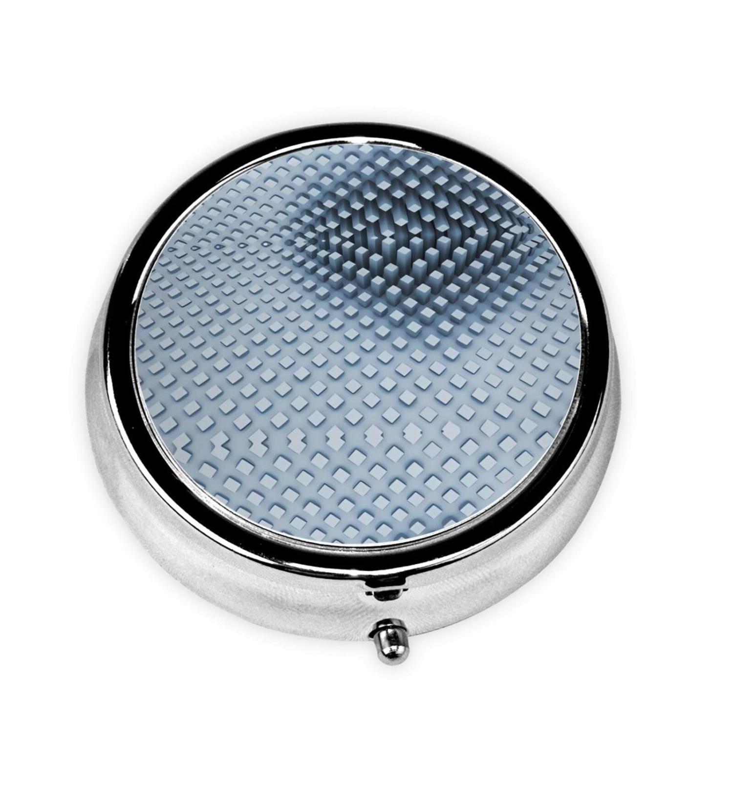 Cool Abstract Mini Pill Box | Travel Accessory & Pocket Organizer | Small Pill Organizer for Purse - Buy Online on GoSupps.com