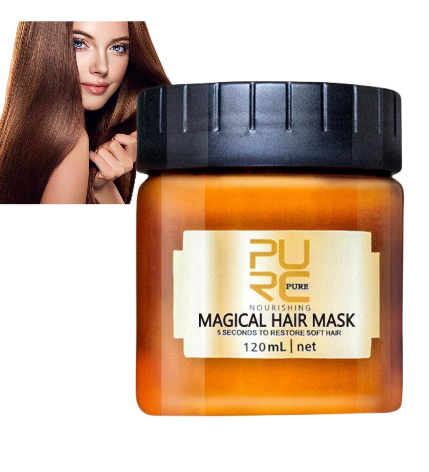 Keratin Hair Mask 5 Seconds Hair Root Repair Keratin Hair Treatment Mask Keratin Mask Deep Repair Conditioner Hair Masks Mask Hair Treatment Repair Natural Hair Mask for Dry Damaged Hair 120ml - Buy Online on GoSupps.com