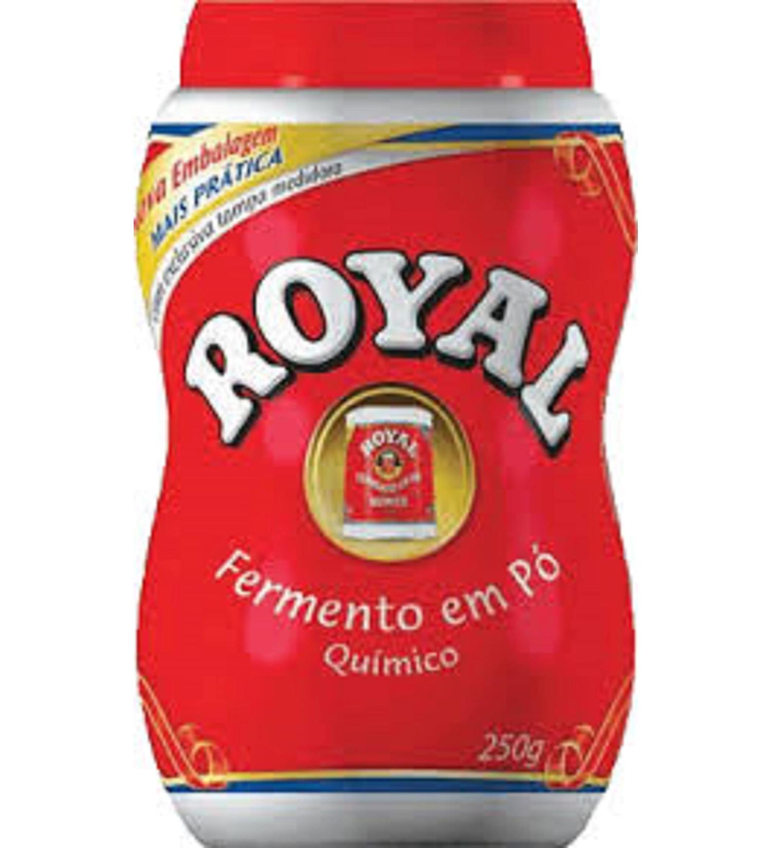 P Royal - Fermento em p 250g | Royal Baking Powder - 8.81 Oz