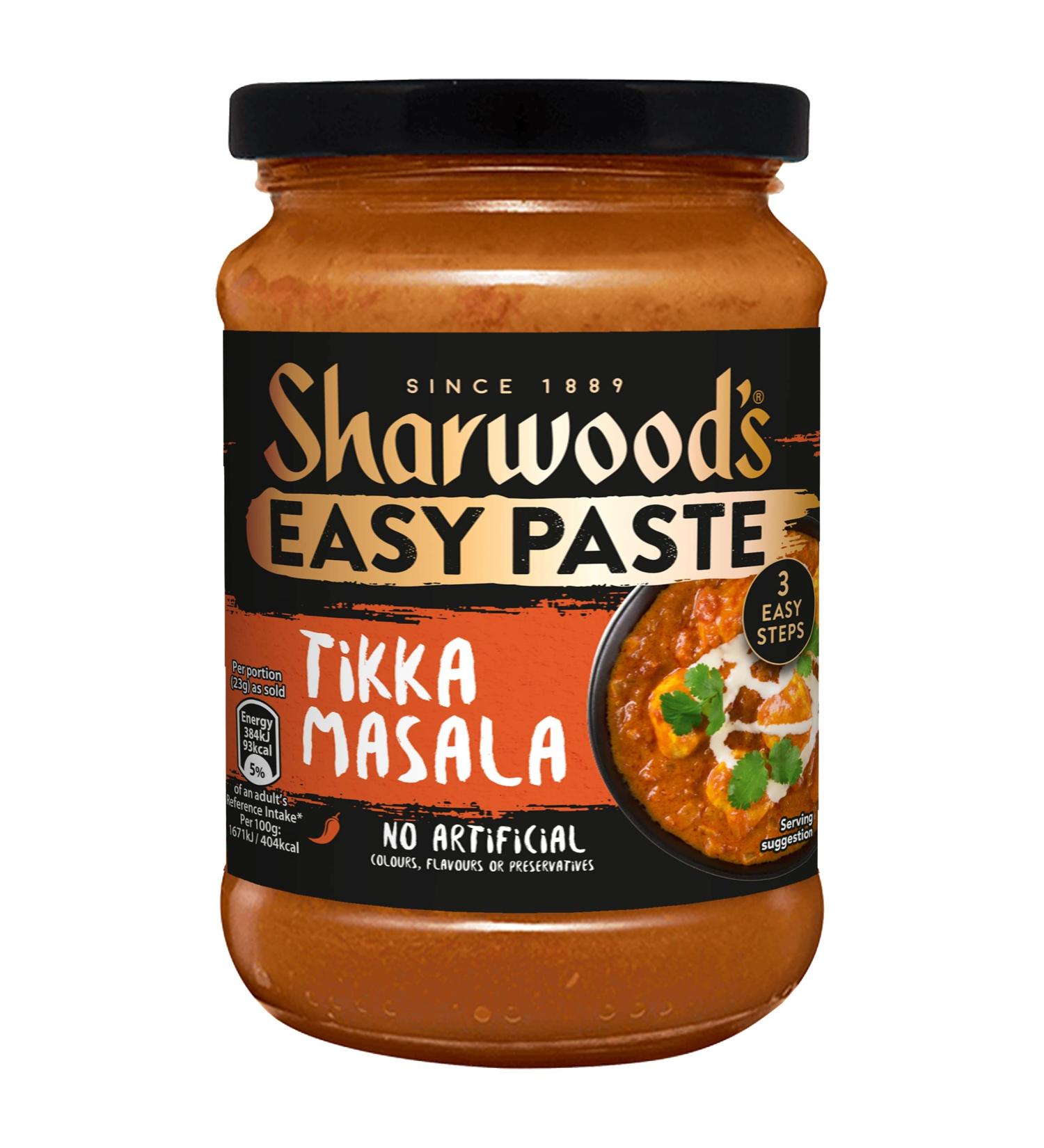 Sharwood's Tikka Masala Paste 275 g Jar - Buy Online on GoSupps.com