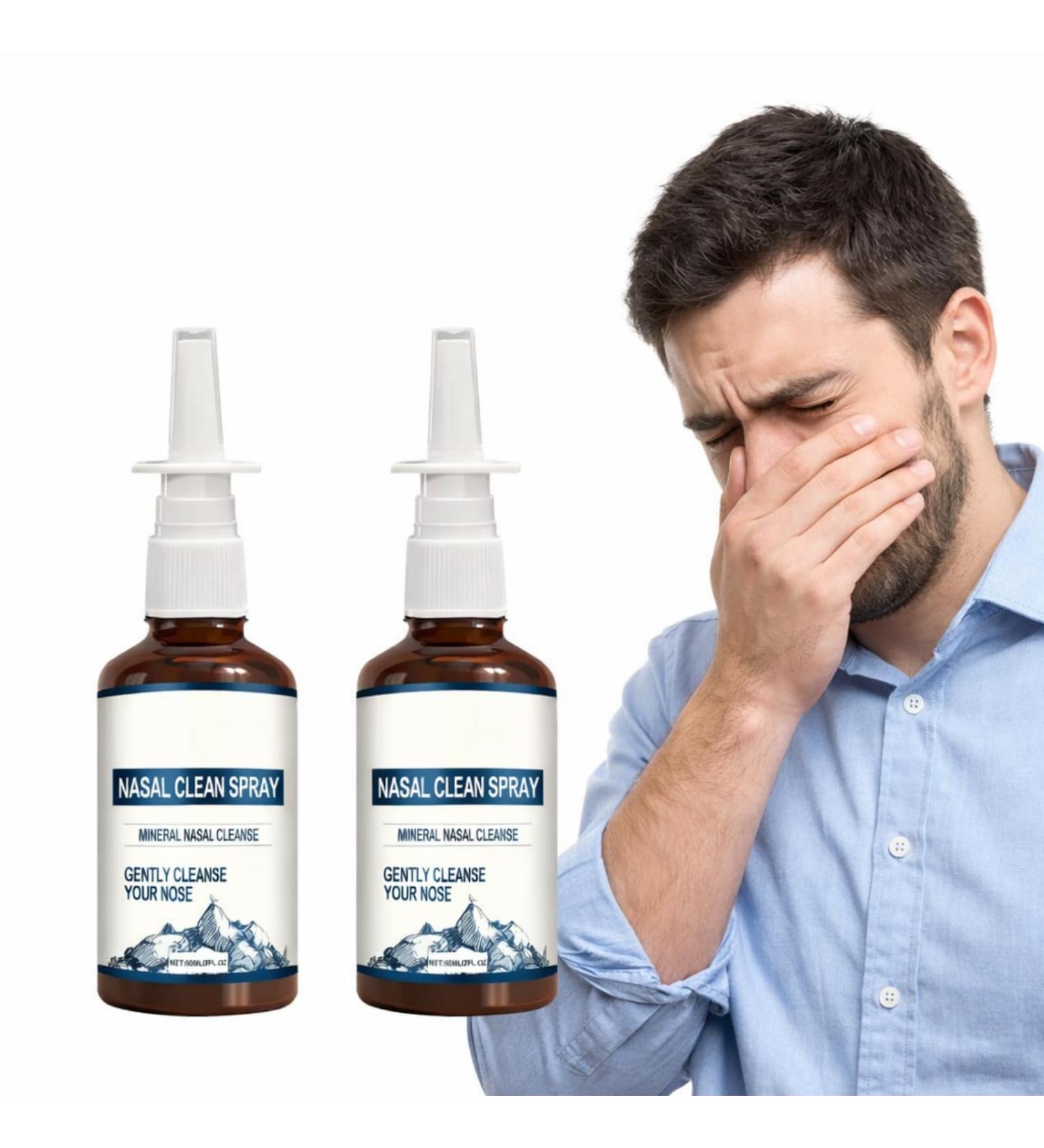 Nasal Spray for Daily Nasal Hygiene Non-Medicated Fine Mist Nasal Cleanse for Dry Air Travel & Pollution Steroid-Free Nasal Care Spray for Nasal Dryness & Everyday Comfort.2Pcs - Buy Online on GoSupps.com