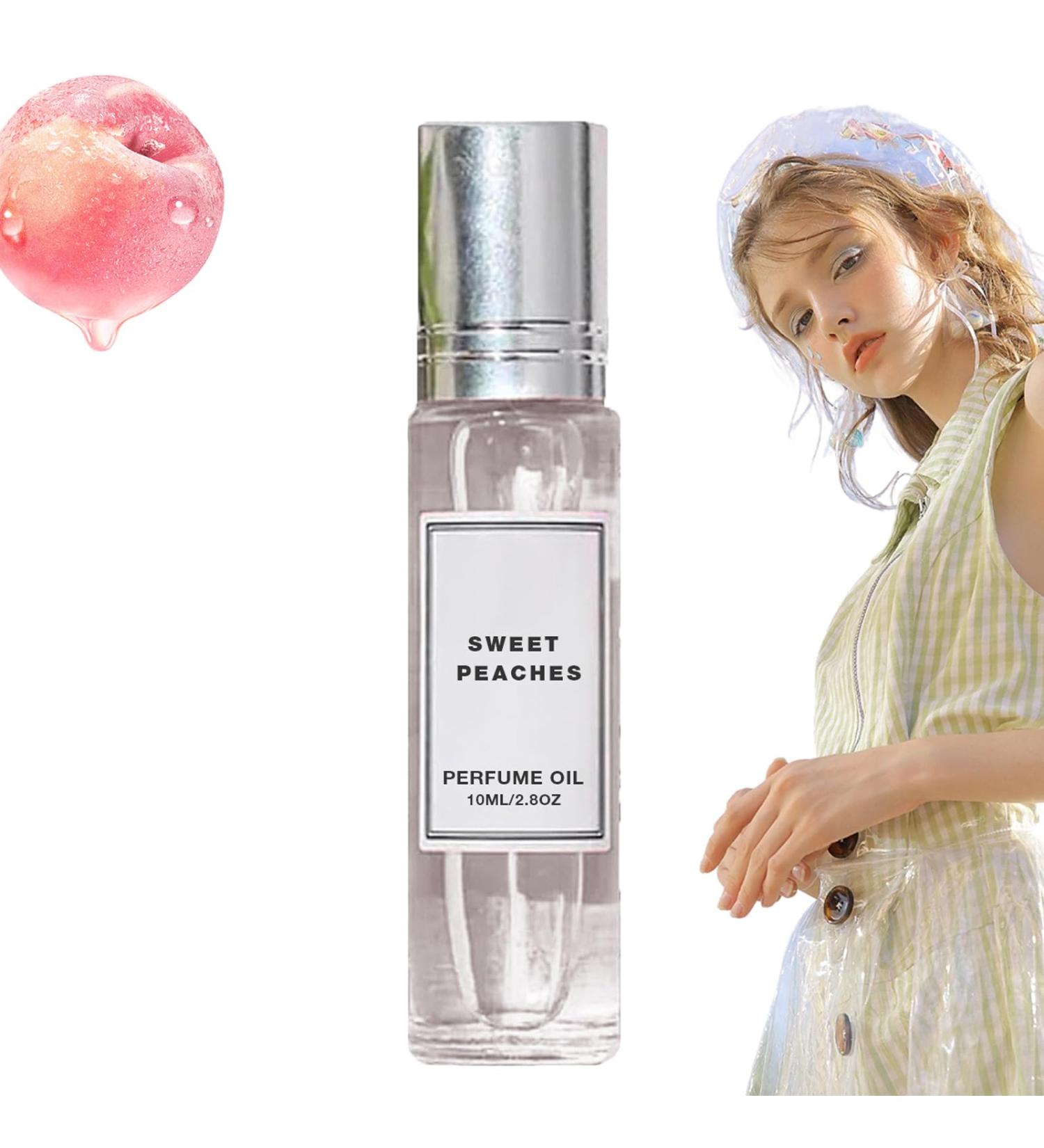 Enhanced Pheromone Perfume Roll-On Pheromone Perfume Original Instinct Scent Women Pheromone Perfume 10ml (Peach Vanilla) - Buy Online on GoSupps.com