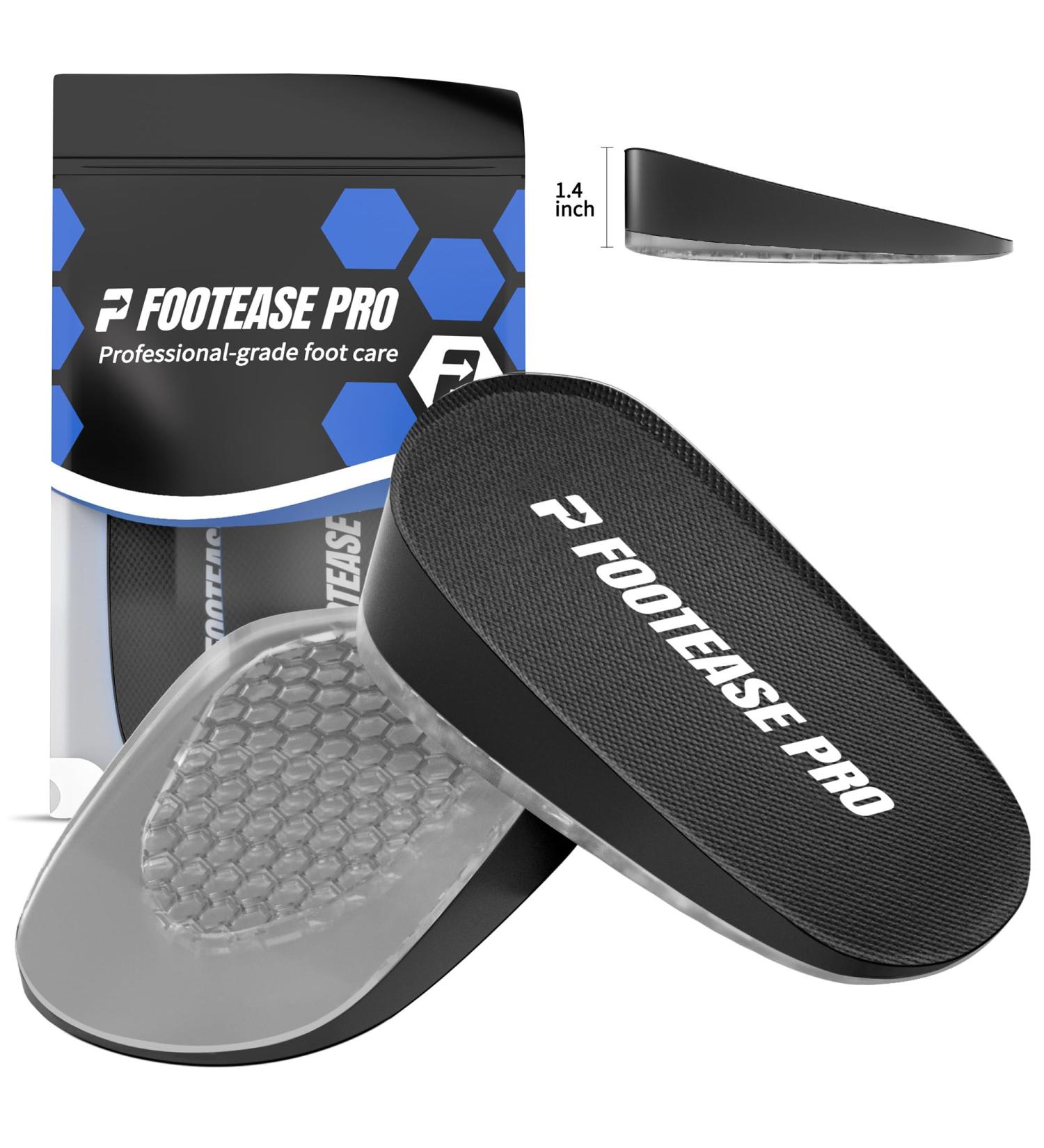 Height Increase Insoles - Comfort Boosting Shoe Lifts for Men & Women | 1.4'' Heel Inserts for Plantar Fasciitis & Pain Relief - Buy Online on GoSupps.com