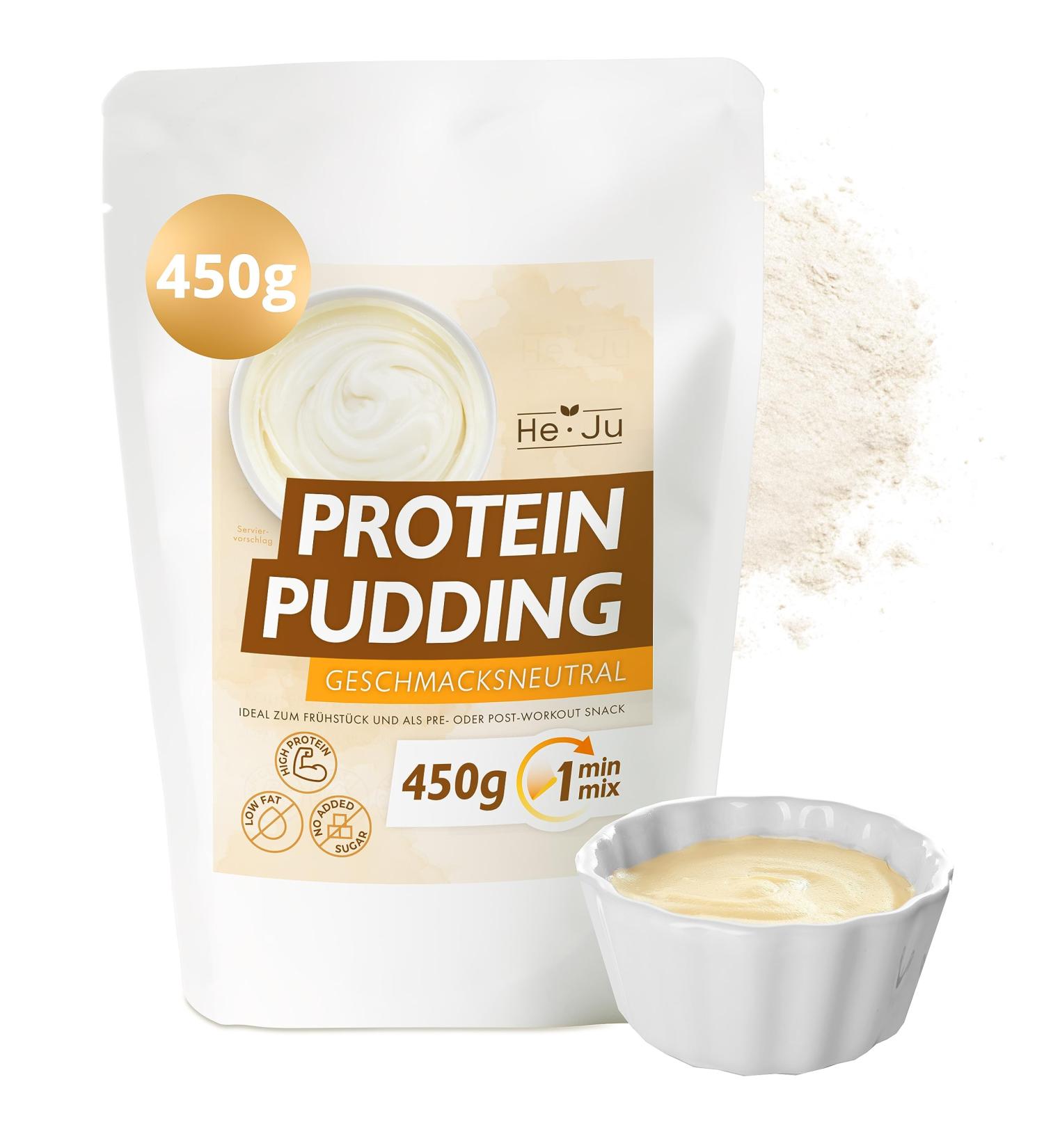 Protein Pudding Powder - 450g 15 Portions Tasteless Milk Protein for Warm & Cold Nutrition | Buy Online - Buy Online on GoSupps.com