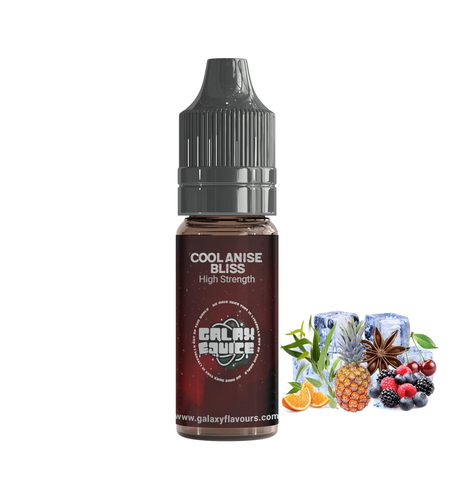 Galaxy Food Flavours Cool Anise Bliss High Strength Flavouring - 10ml Bottle - Buy Online on GoSupps.com