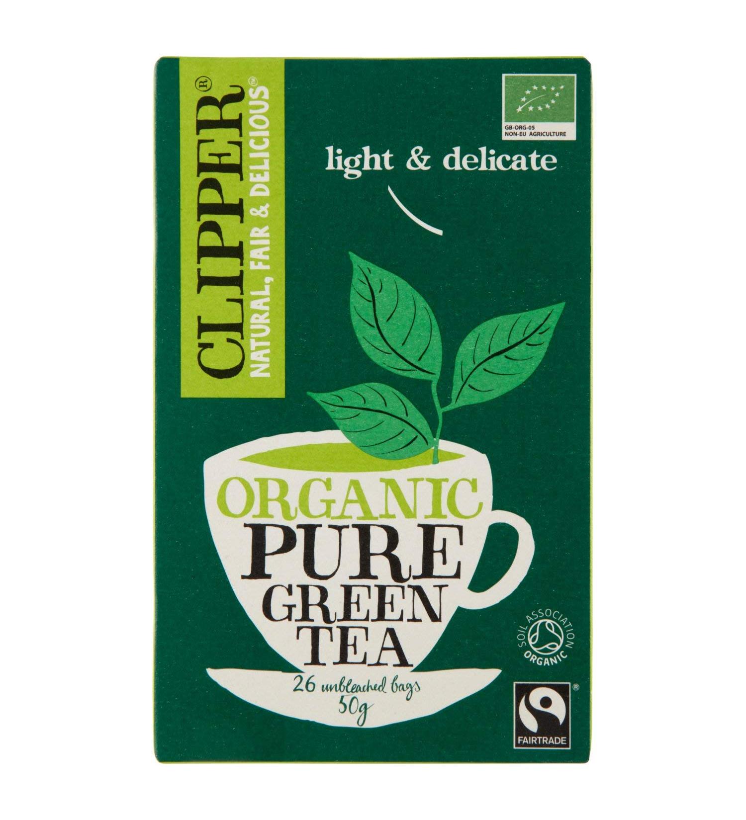 Clipper Organic Green Tea 25 Bag - Buy Online on GoSupps.com