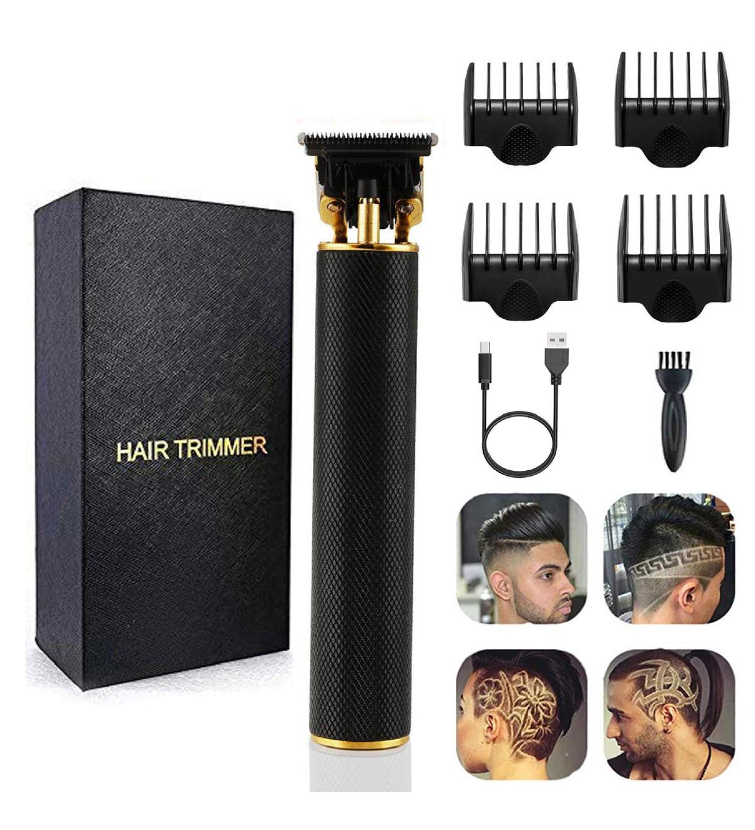 Unisex Hair Trimmer Kit - Cordless Rechargeable & Waterproof with Guide Combs for Men - International Shipping Available - Buy Online on GoSupps.com