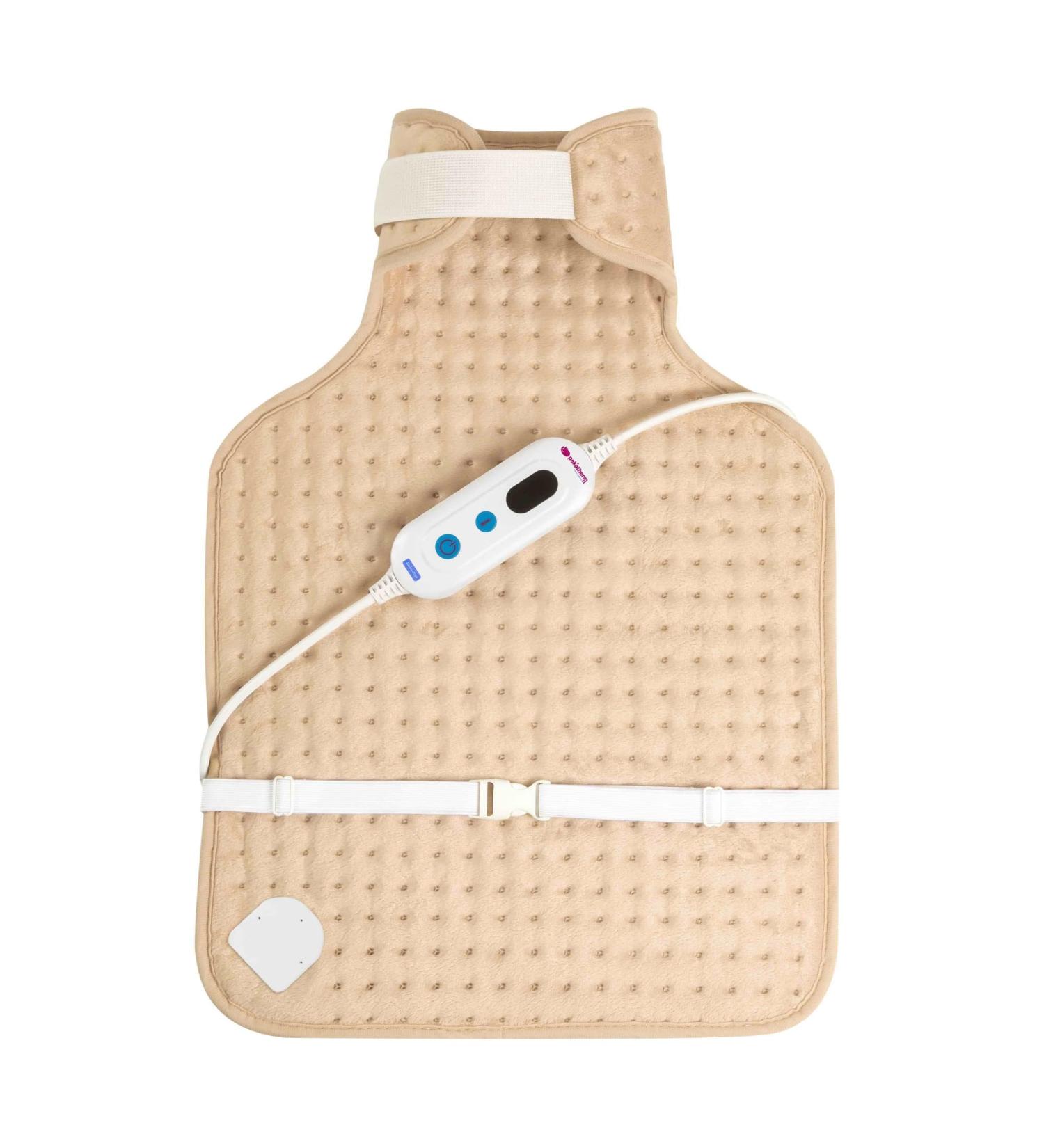 Buy Pekatherm SS35TD Electric Heating Pillow for Neck & Back 56x39 cm 100W 3 Temperature Levels | Soft Polyester Thermal Relief | International Shipping Available - Buy Online on GoSupps.com
