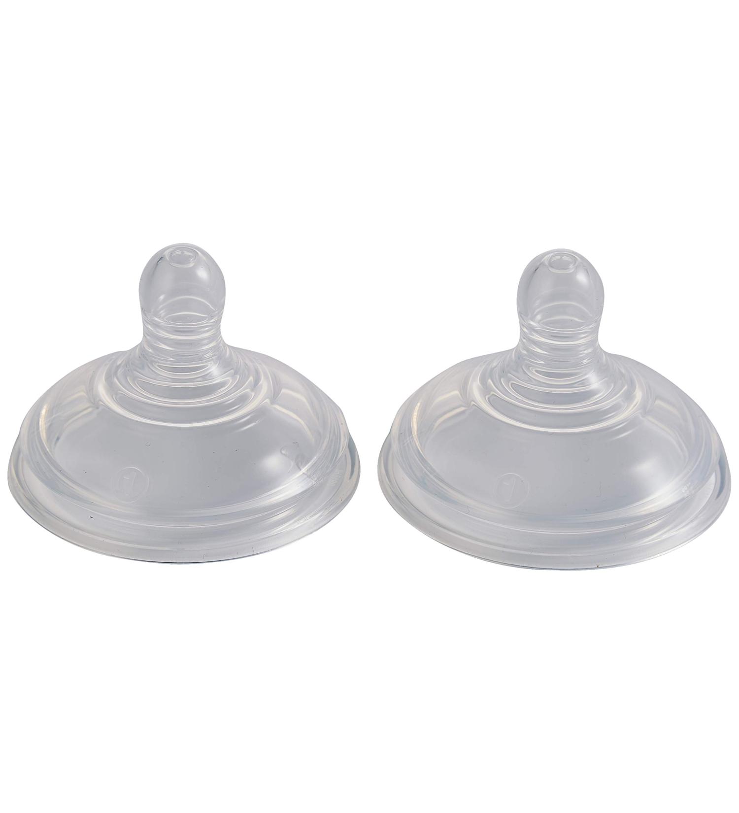 Tommee Tippee Slow Flow Bottle Nipple - 2 Pack - Buy Online on GoSupps.com