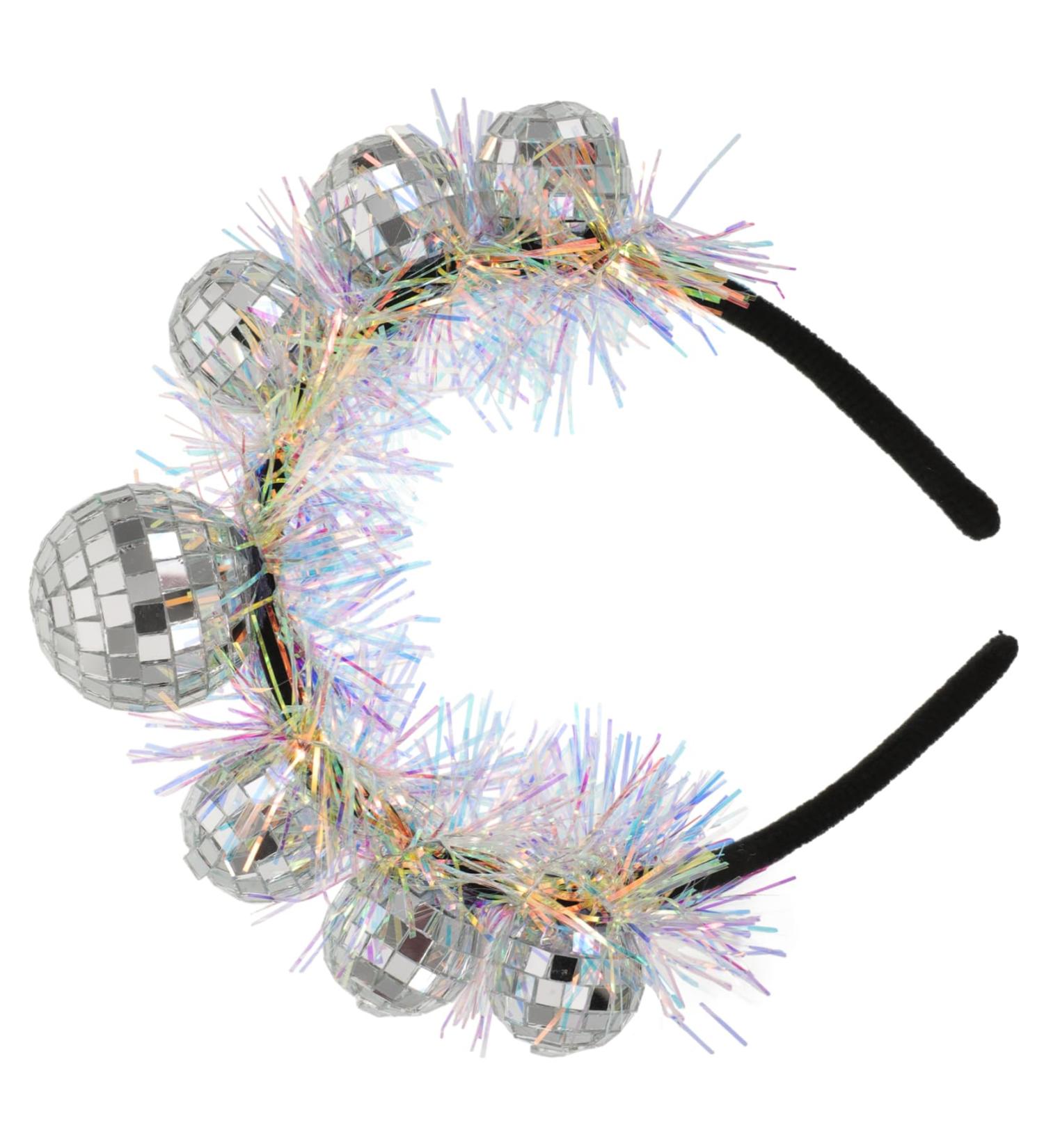 Yardenfun Stage Prop Party Supplies Hair Decoration Hair Accessories for Woman Hairband for Party Disco Ball Headband Party Hairband Party Decorative Hairband Women Headband Unique Headband - Buy Online on GoSupps.com
