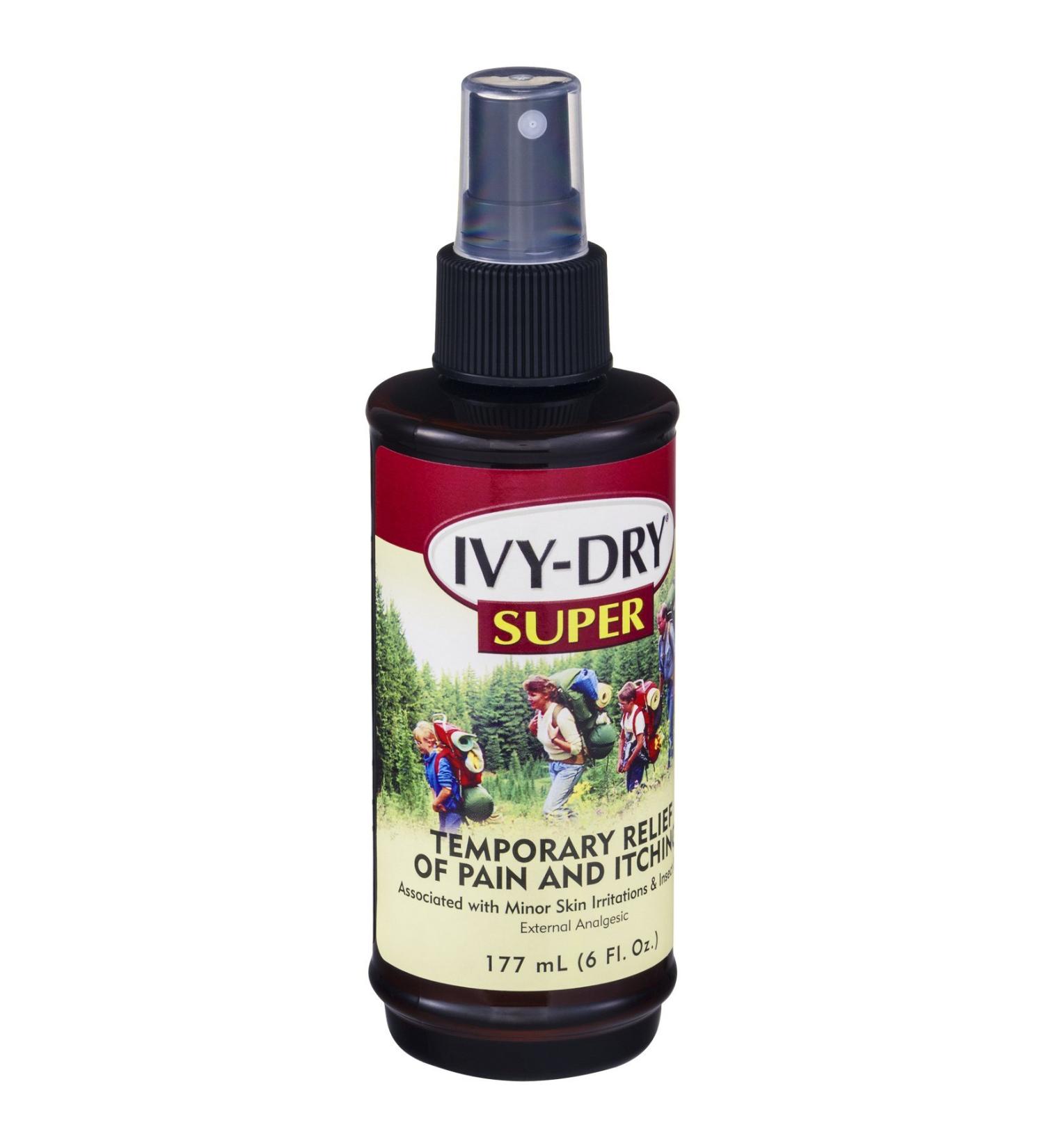 Ivy-Dry Super Itch Relief Spray - 6 oz Pack of 6