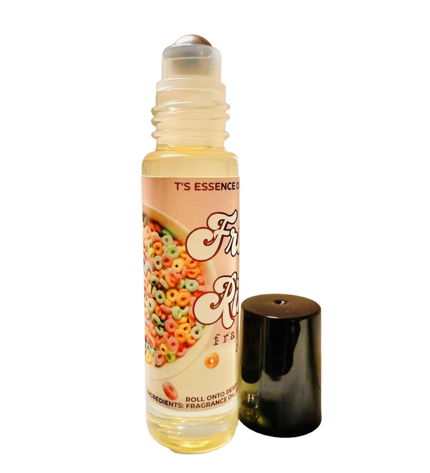 Fruit Rings Fragrance Oil - Cereal-Inspired Scent - Alcohol/Cruelty Free Unixex Roll On