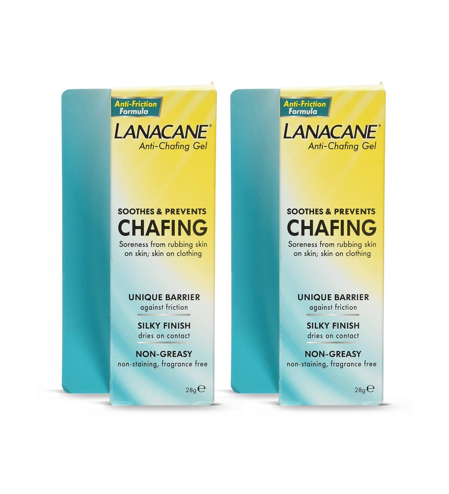 Lanacane Non-staining Anti-chafing & Anti-friction Gel Prevent Thigh Rashes Pack of 2 Total of 56 mlml Unscented - Buy Online on GoSupps.com