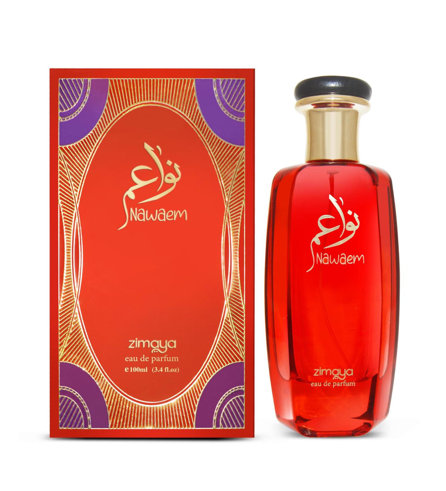 Afnan Zimaya Nawaem Eau de Parfum Spray for Unisex 3.4 Ounce