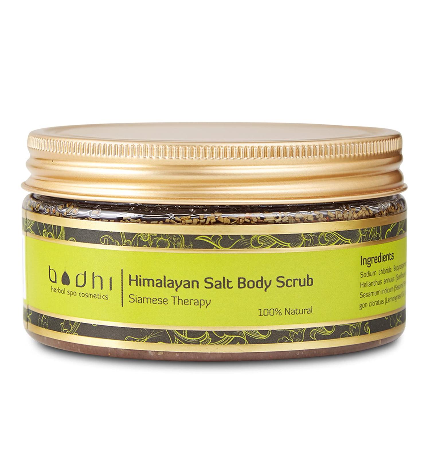 BODHI Body Scrub Lavender & Lemongrass - Organic & Vegan | 250 ml | 98% Natural Exfoliant for Glowing Skin - Buy Online on GoSupps.com