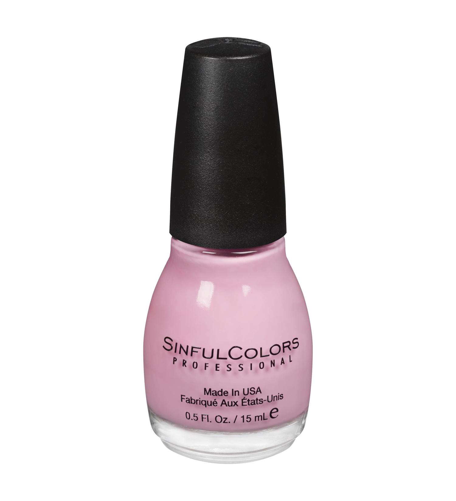 Sinful Pink Smart Size .50 O Sinful Colors Pink Smart Nail Polish .50 Oz