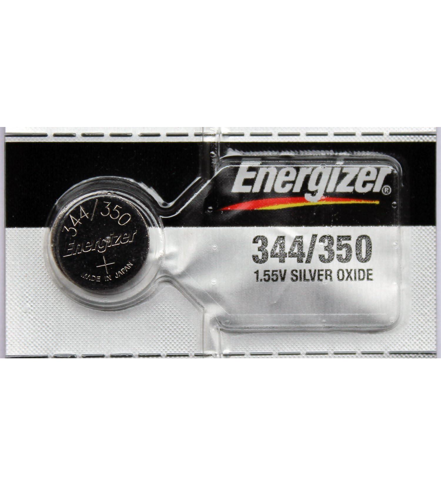 Energizer 344 / 350 Silver Oxide Watch 1 Battery 1 Count (Pack of 1)