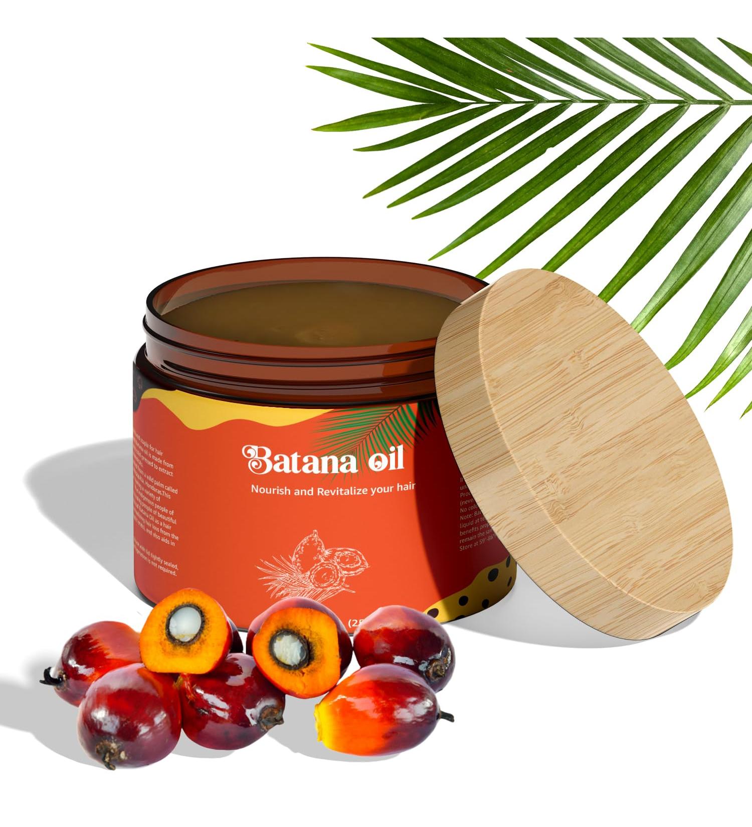 100% Pure Natural Batana Oil - Organic Hair Restoration & Nourishment | 8.4oz | Revive Damaged Hair & Scalp - Buy Online on GoSupps.com