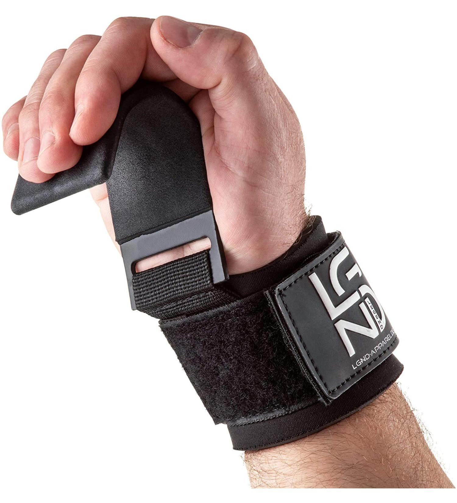Legend Power Pulling Hook Set of 2 - Professional Pulling Aid with Neoprene & Velcro Fastener - Ideal for International Shipping - Buy Online on GoSupps.com