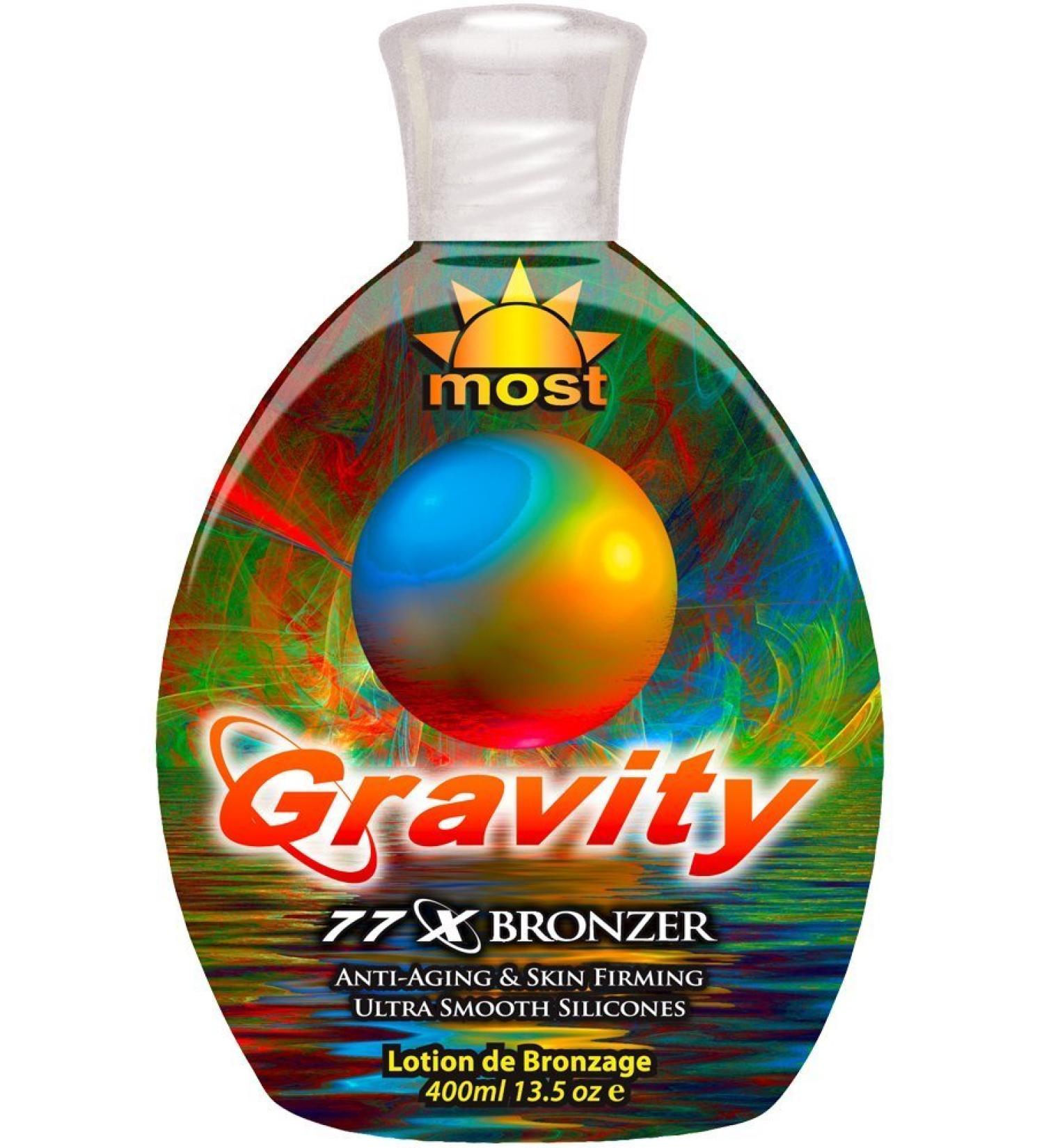 Most Products Gravity 77x Bronzer Anti-aging with Ultra Smooth Silicones 13.5 Oz.