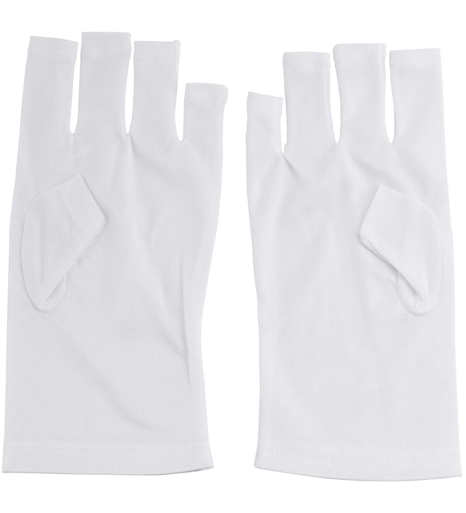 Koawensa 1 Pair Uv Light Lamp Radiation Protection Nail Art Uv Gel Anti Uv Glove Hand Rest Manicure Nail Art Gloves - Buy Online on GoSupps.com