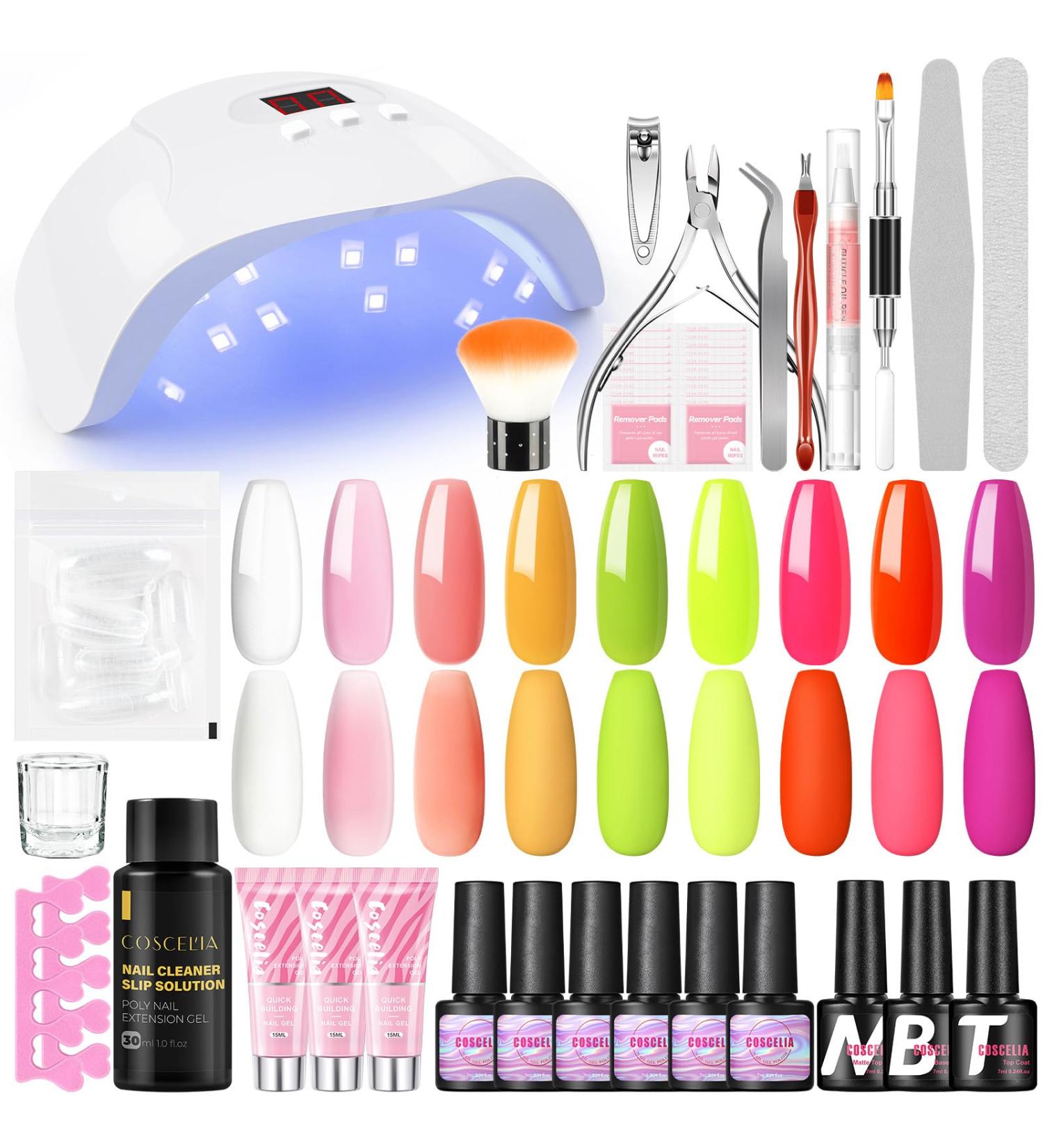 Manicure Gift Starter Kit - Complete DIY Nail Set for Home Use | All-in-One Nail Care - Buy Online on GoSupps.com