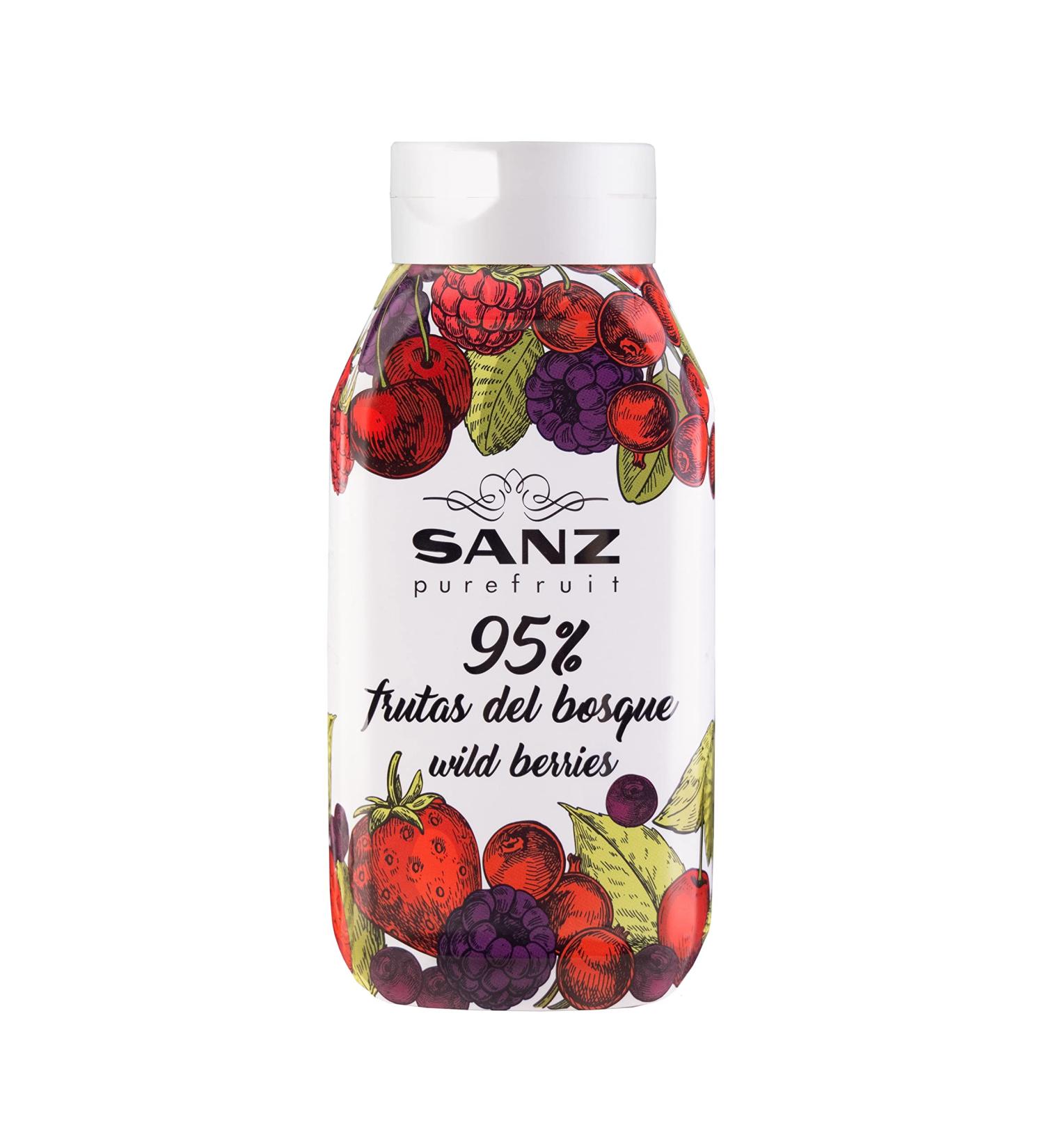 SANZ Sanz Forest Fruit Pur e for Cocktails Smothies Pastries Cooking 680 ml