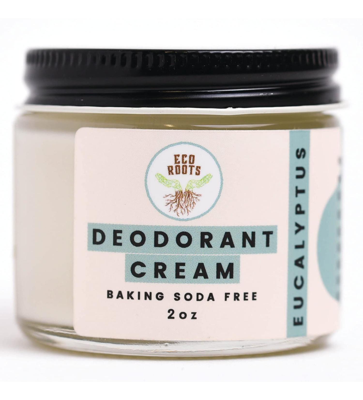 ECO ROOTS Natural Deodorant for Women & Men | Organic Deodorant Cream Non Aluminum | Baking Soda Free Healthy Deoderant for Body & Private Parts | All Vegan Pit Paste Zero Sweat | Eucalyptus Scent - Buy Online on GoSupps.com