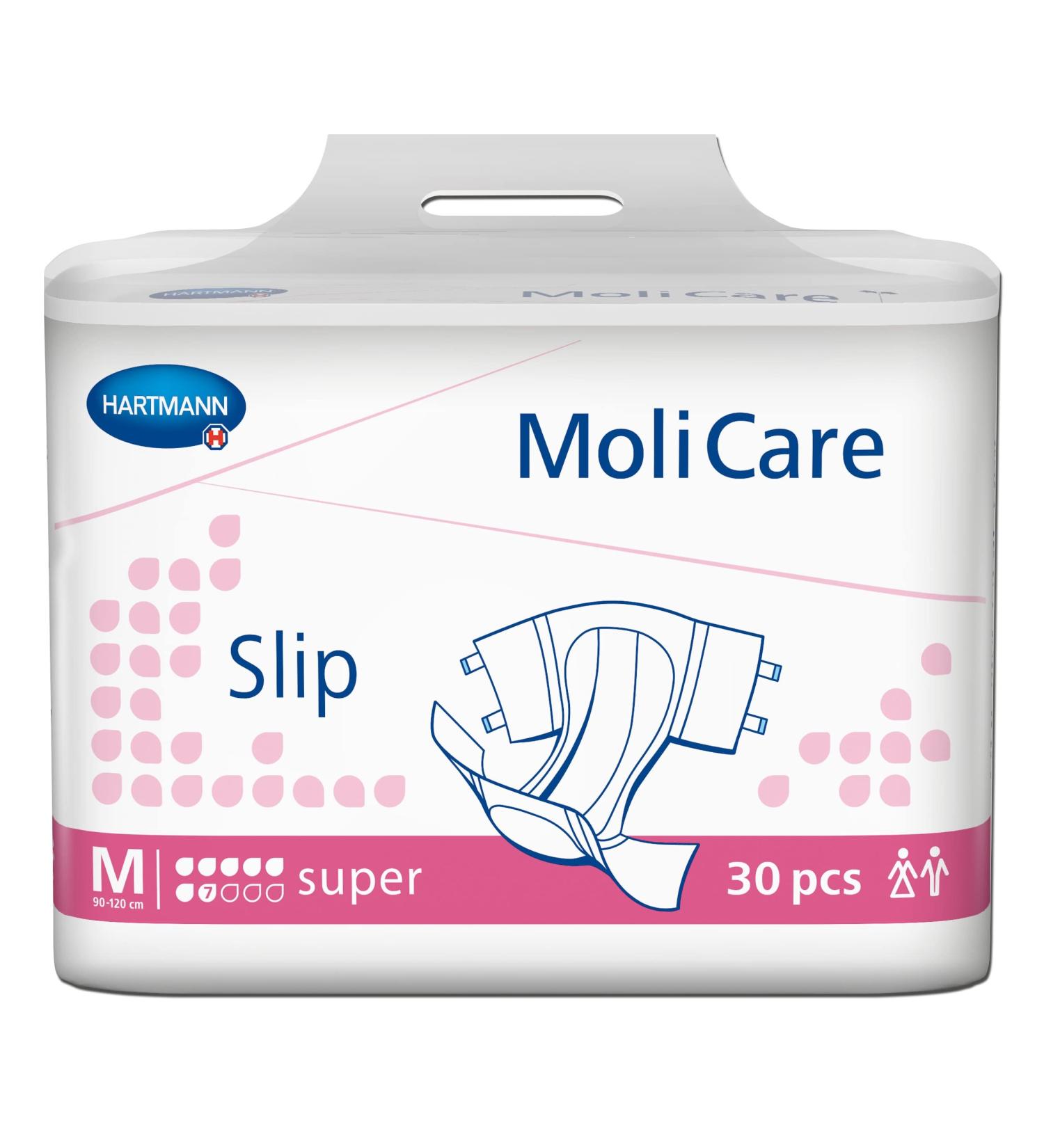 Molicare Slip Super Size M - 30 Pieces | Premium Adult Incontinence Diapers for Maximum Absorption - Buy Online on GoSupps.com
